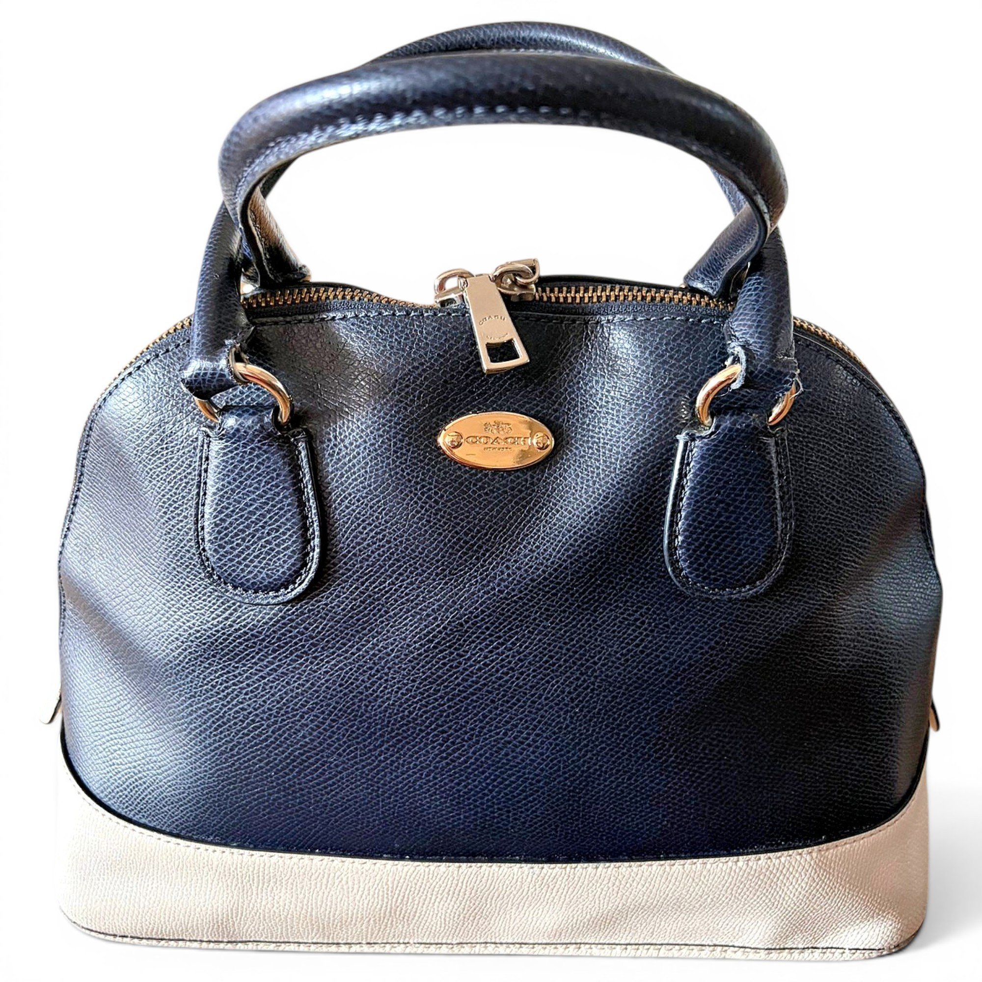 Leather handbag