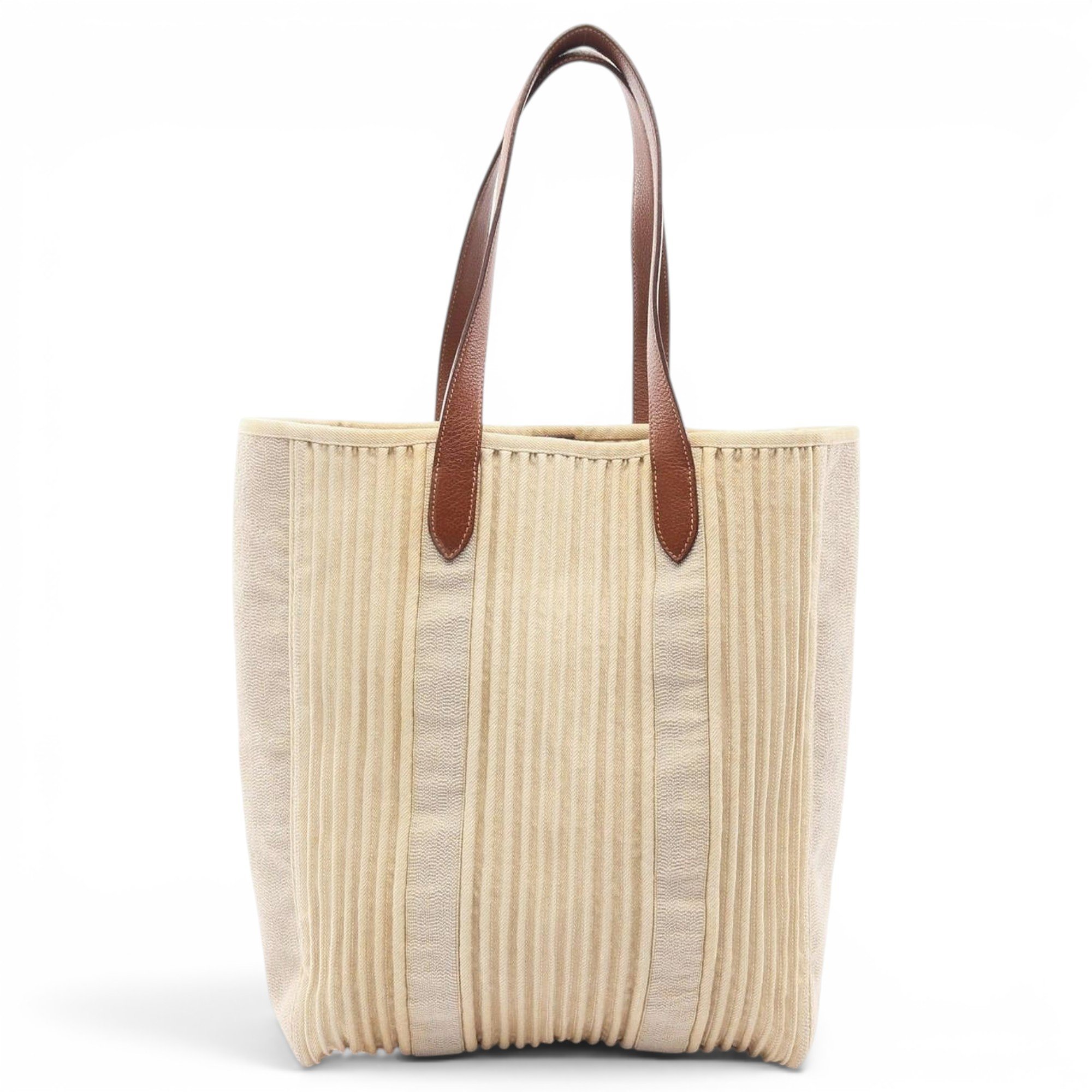 Leather tote
