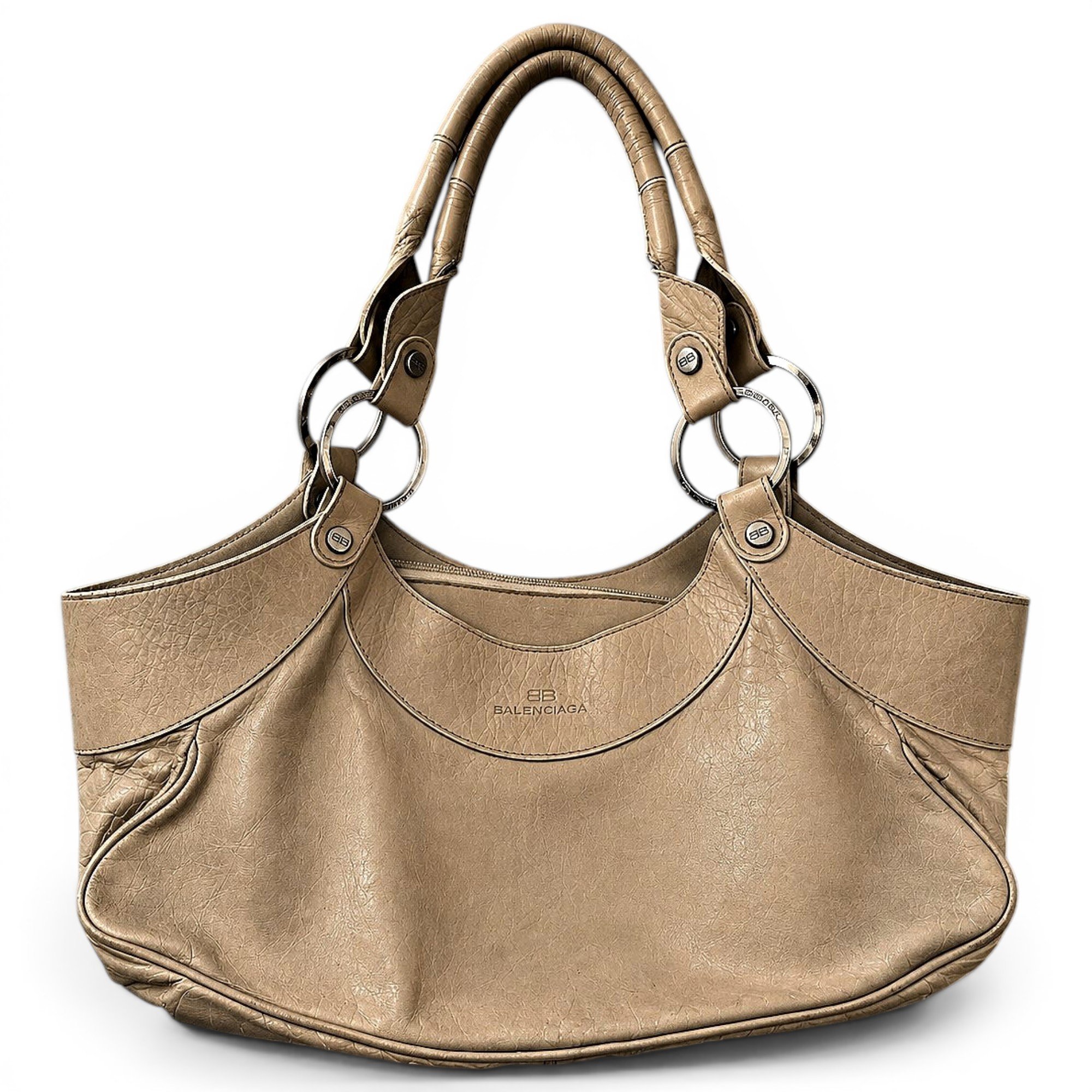 Le Dix leather clutch bag
