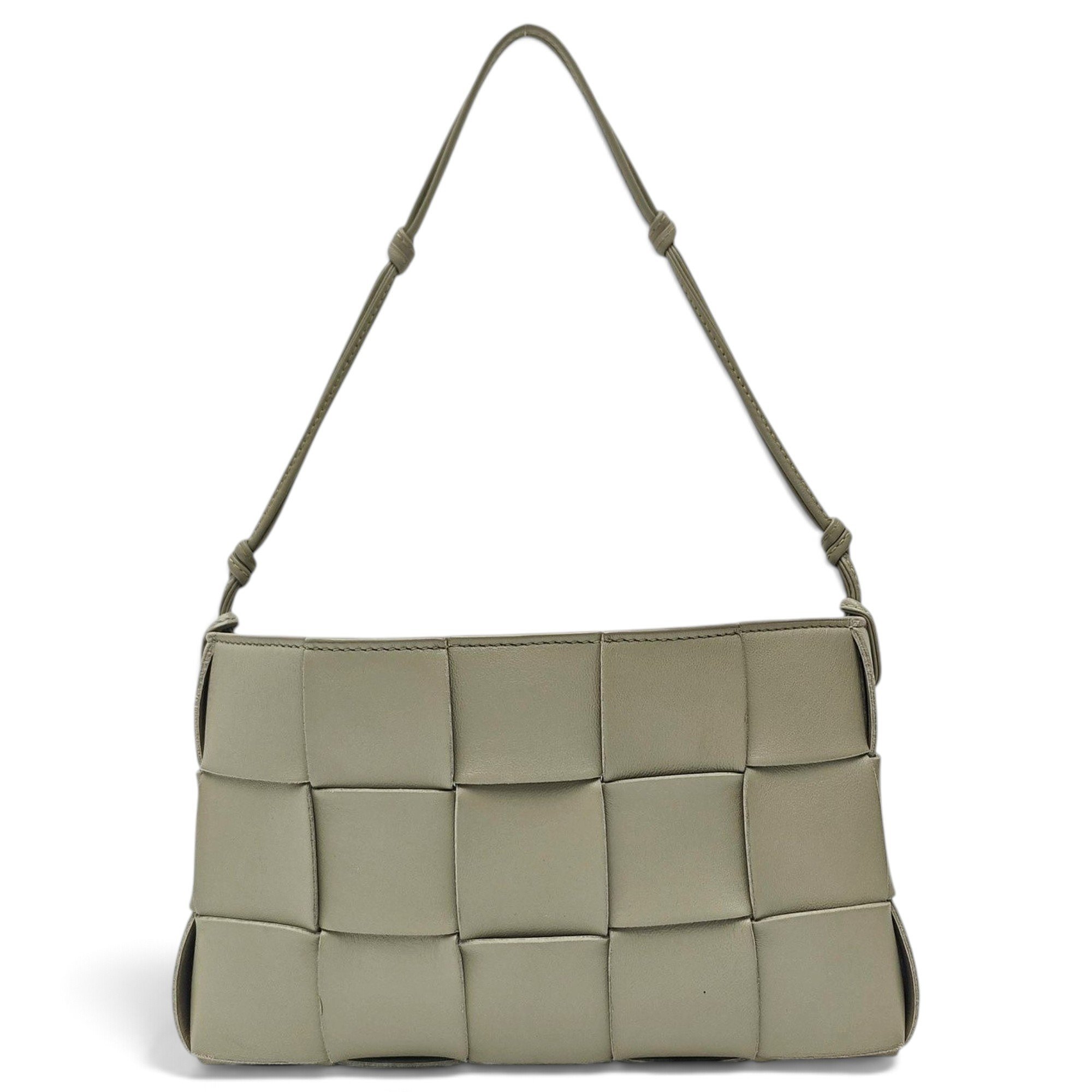 Brick Cassette leather handbag