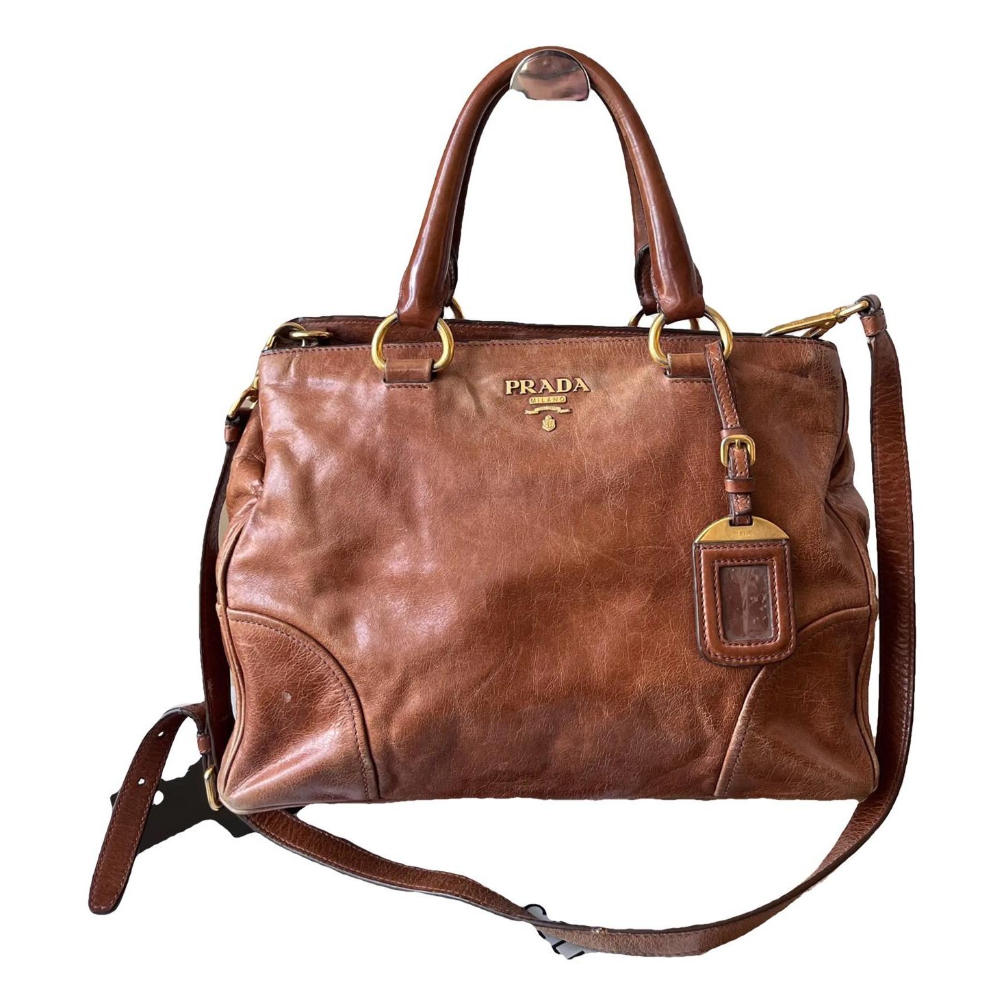 Leather crossbody bag