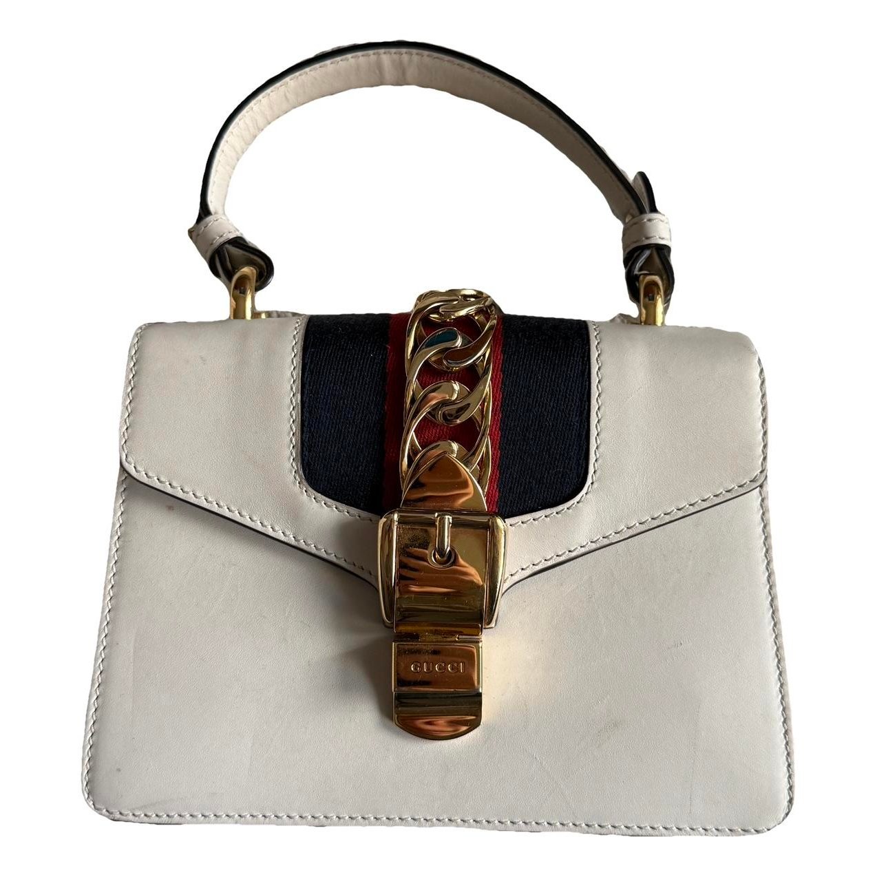 Sylvie Top Handle leather handbag