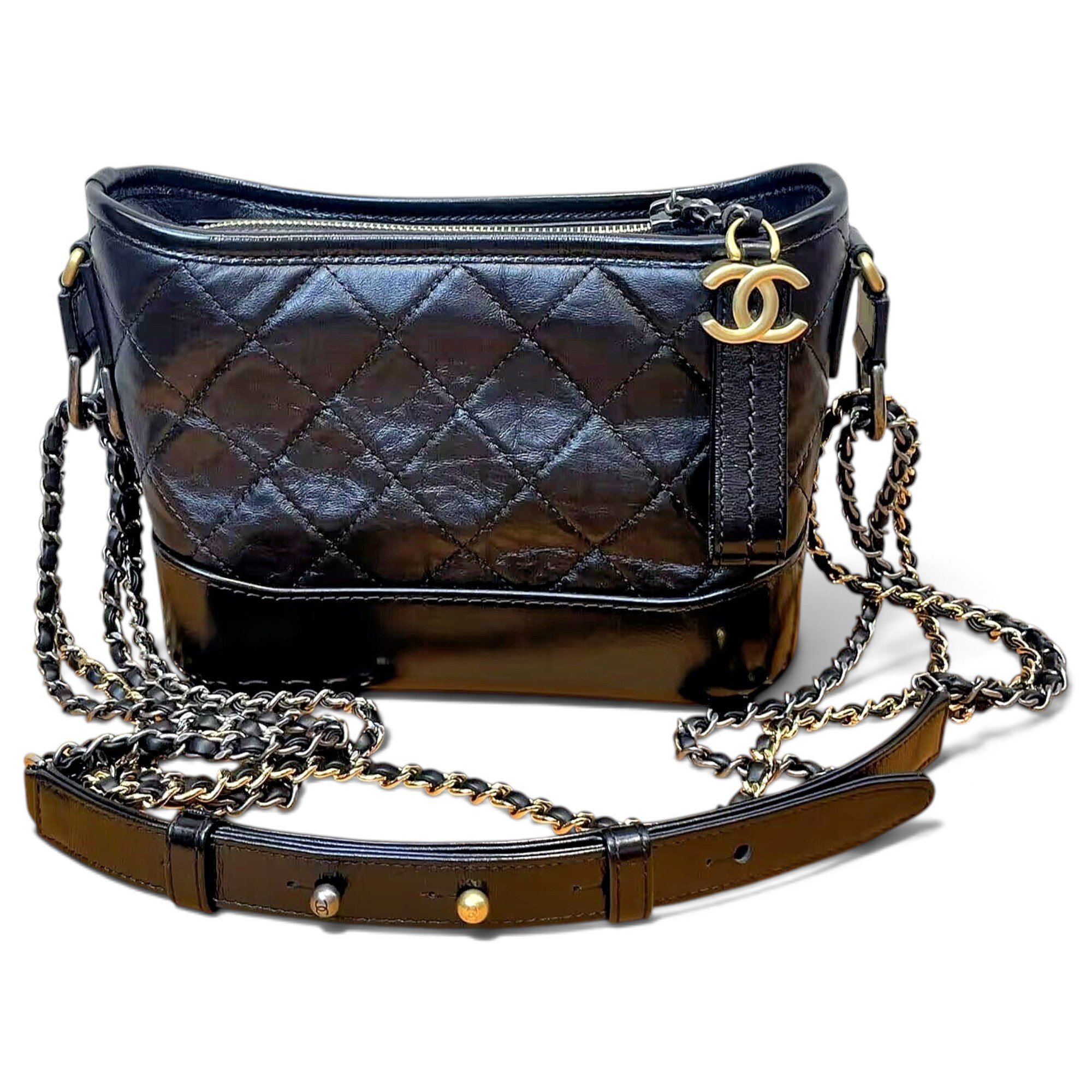Chanel Gabrielle leather handbag