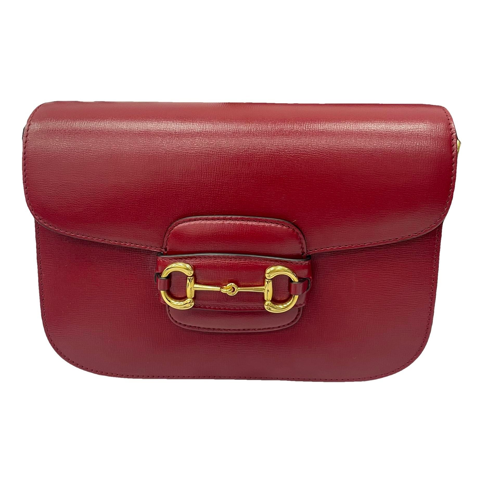 Horsebit 1955 leather handbag