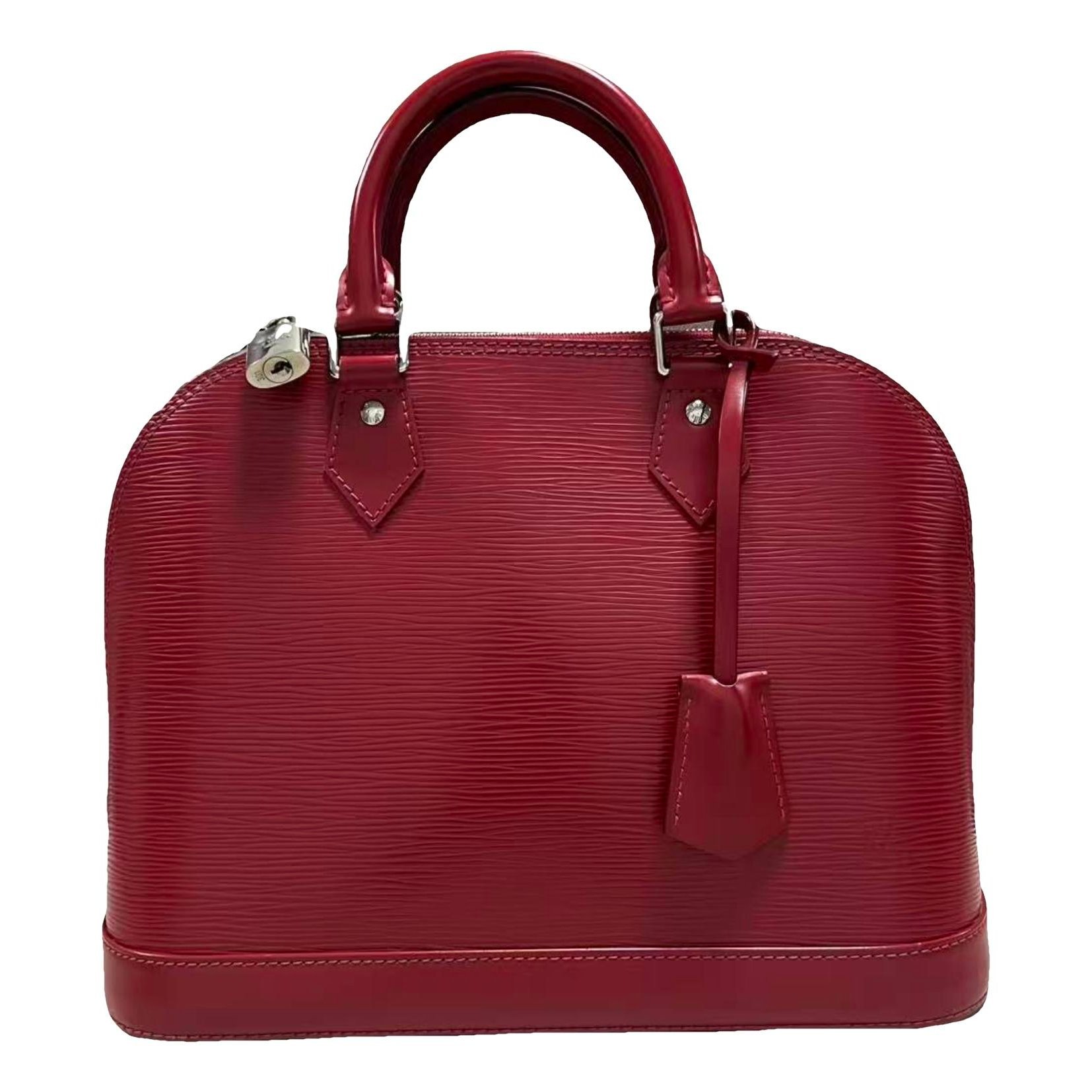 Alma leather handbag