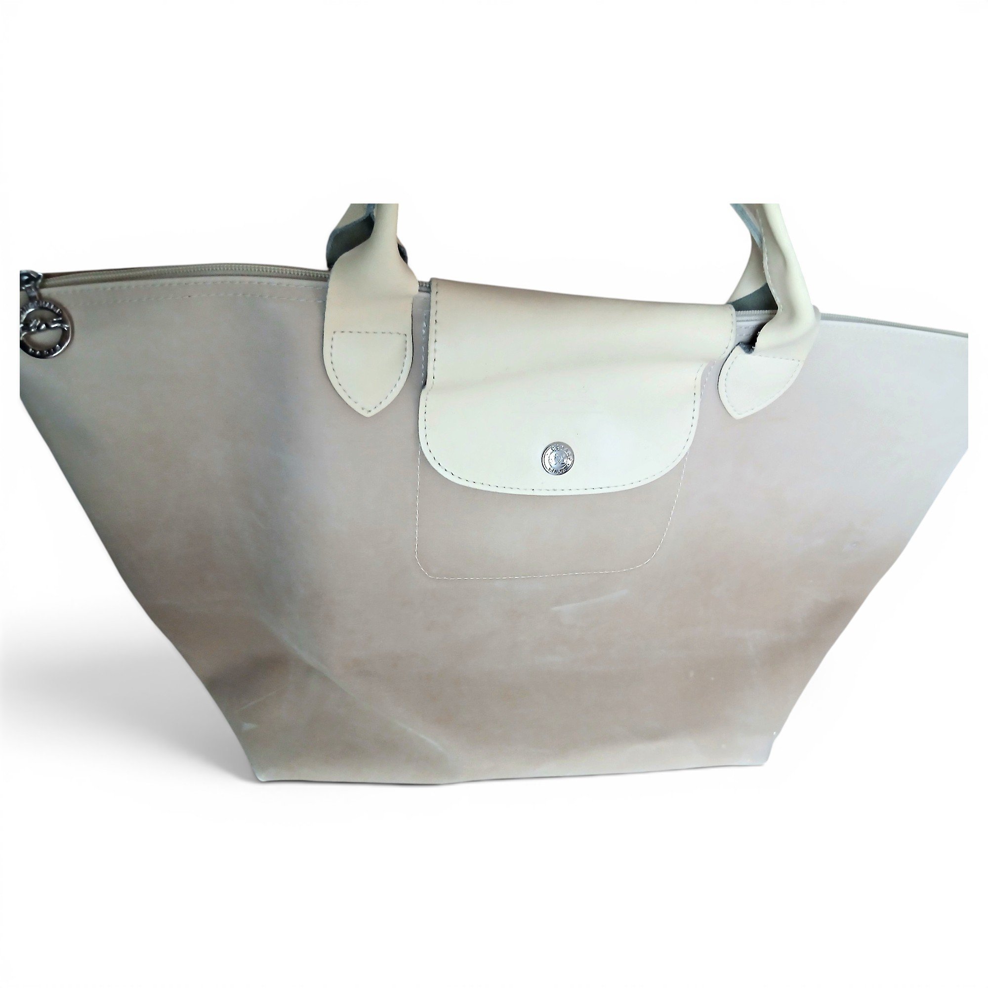 Pliage leather tote