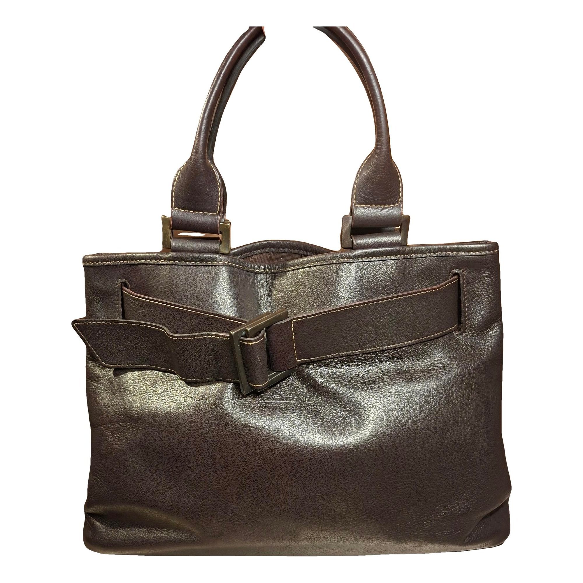 Leather handbag
