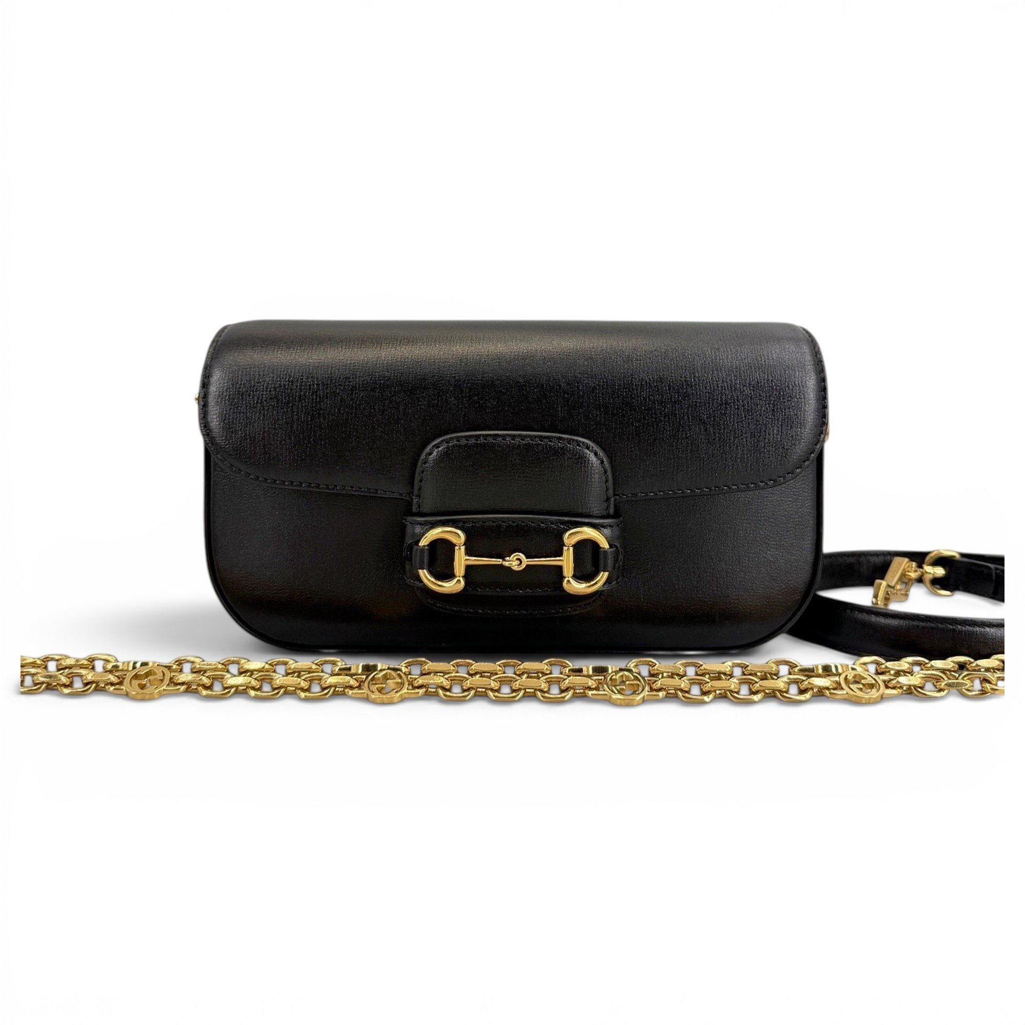 Horsebit 1955 leather handbag