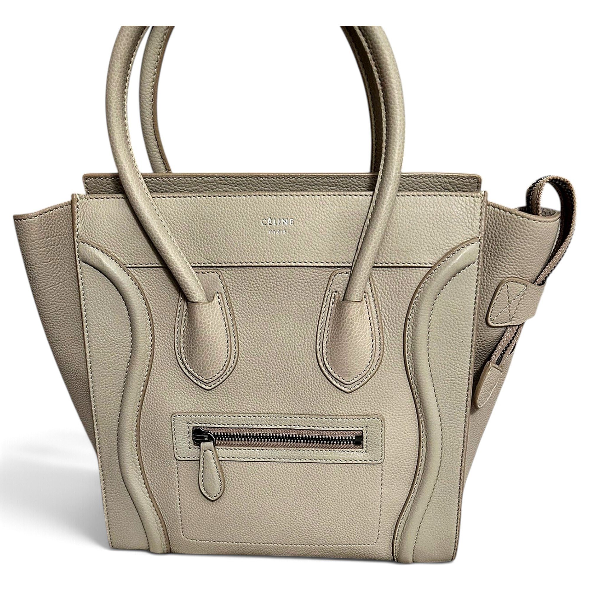 Luggage leather handbag