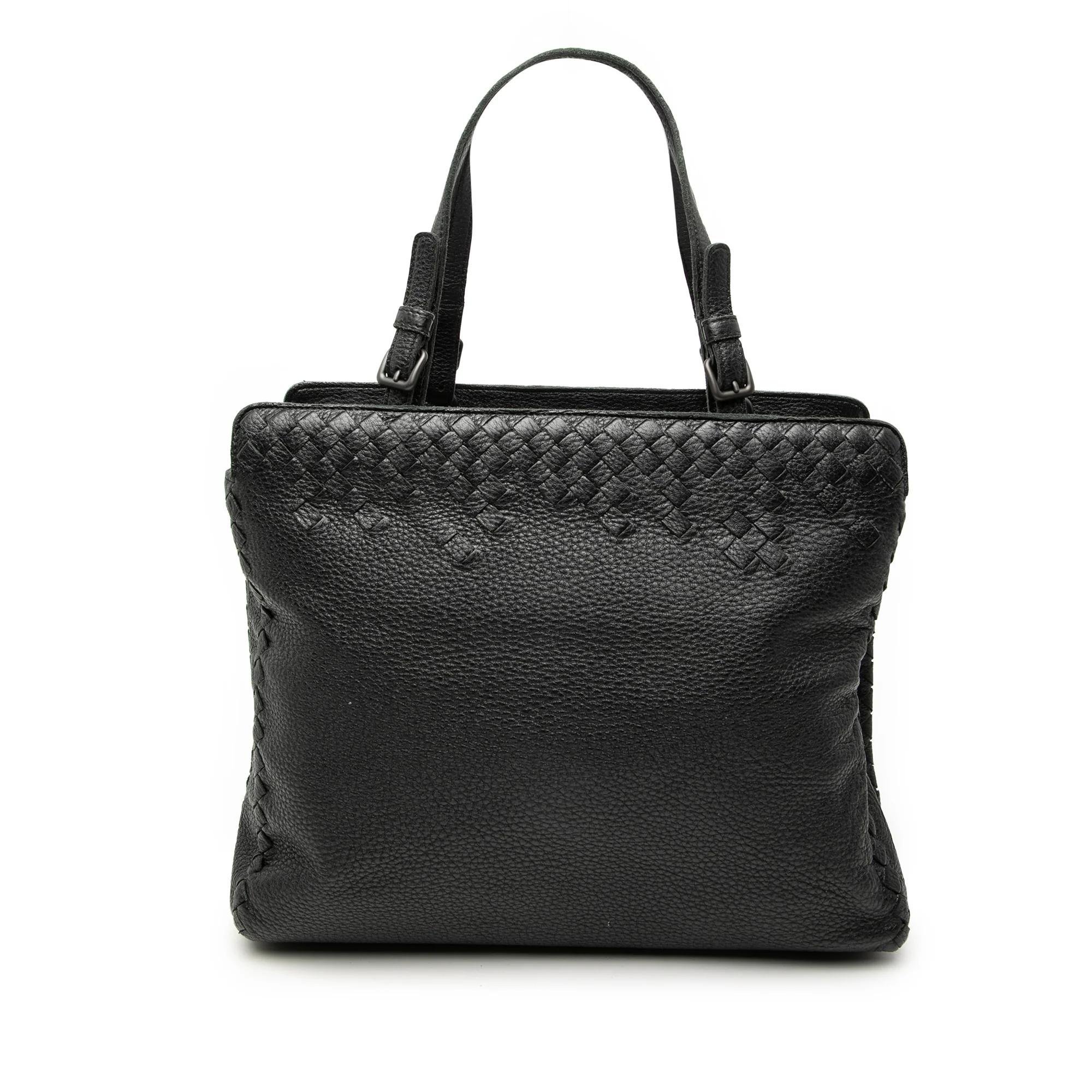 Veneta pony-style calfskin tote