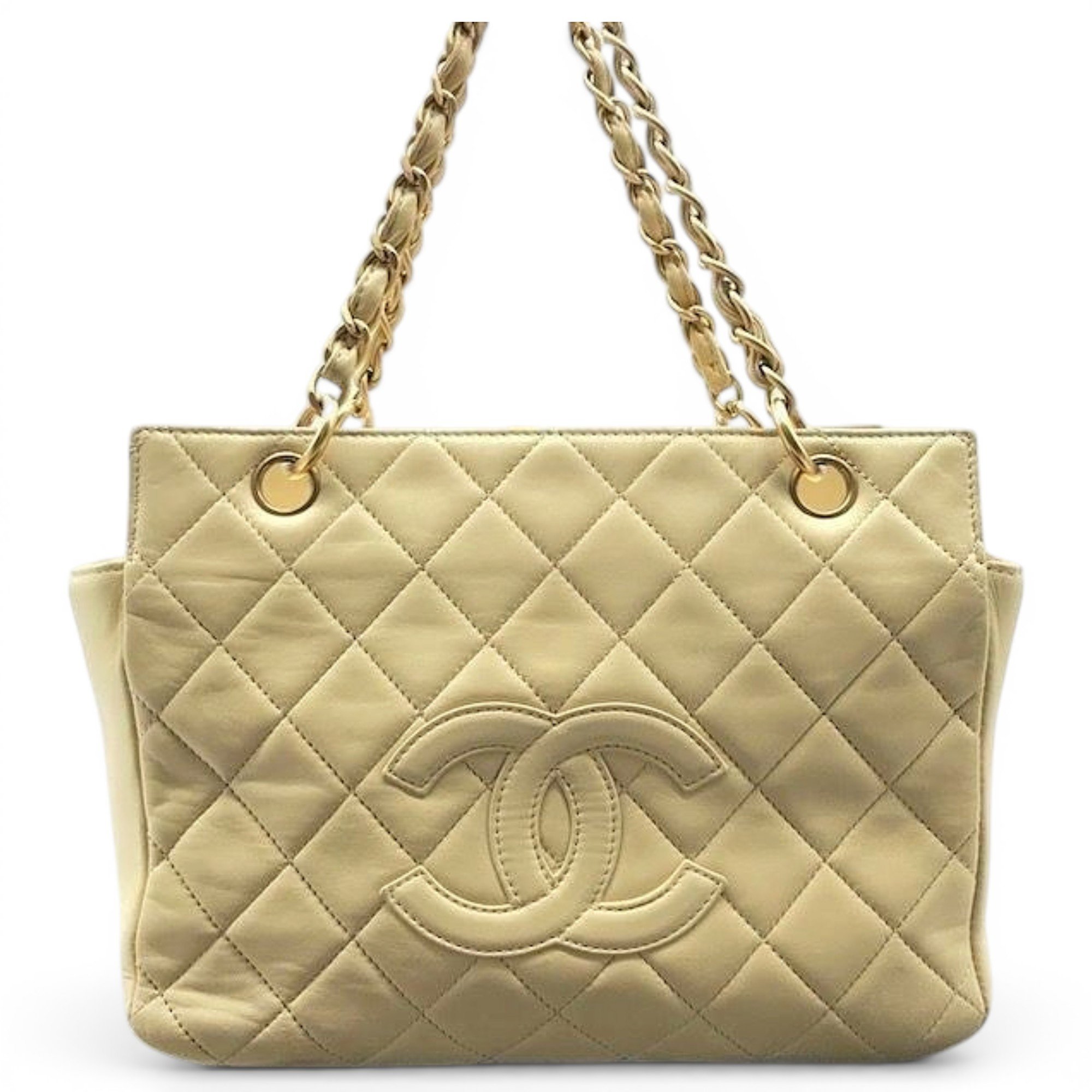 Leather tote