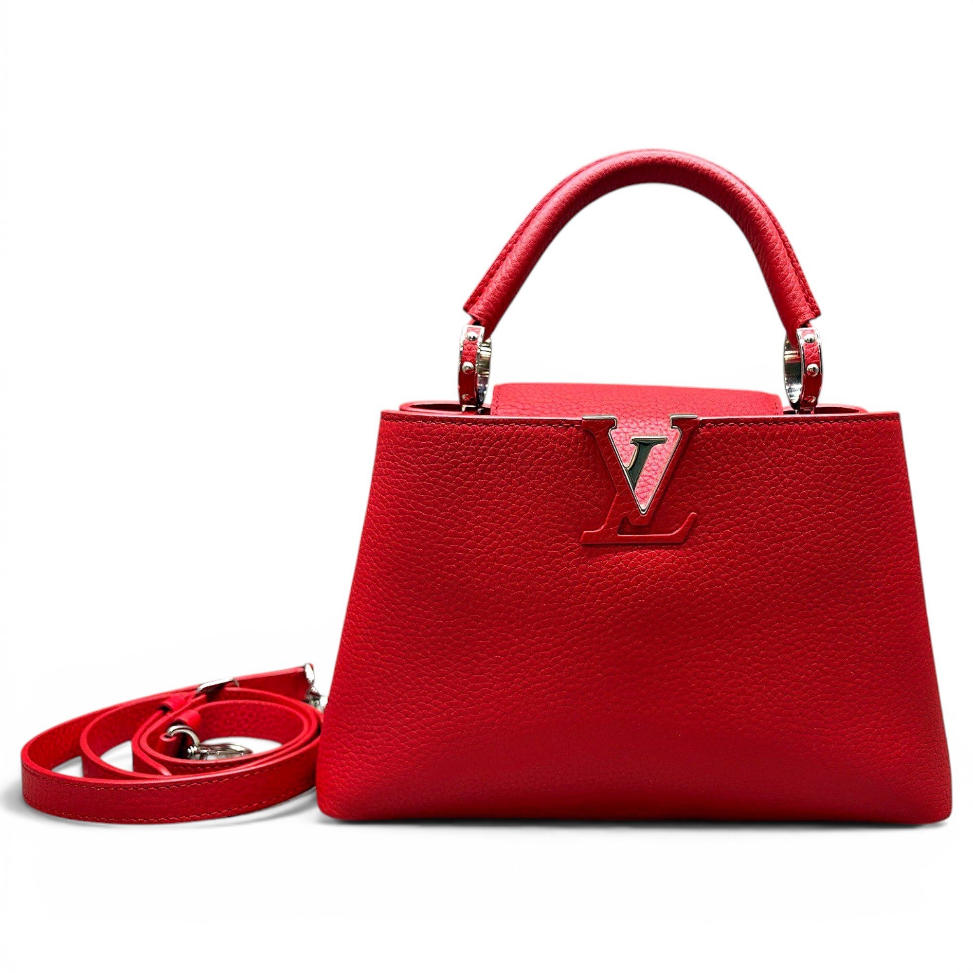 Capucines leather handbag