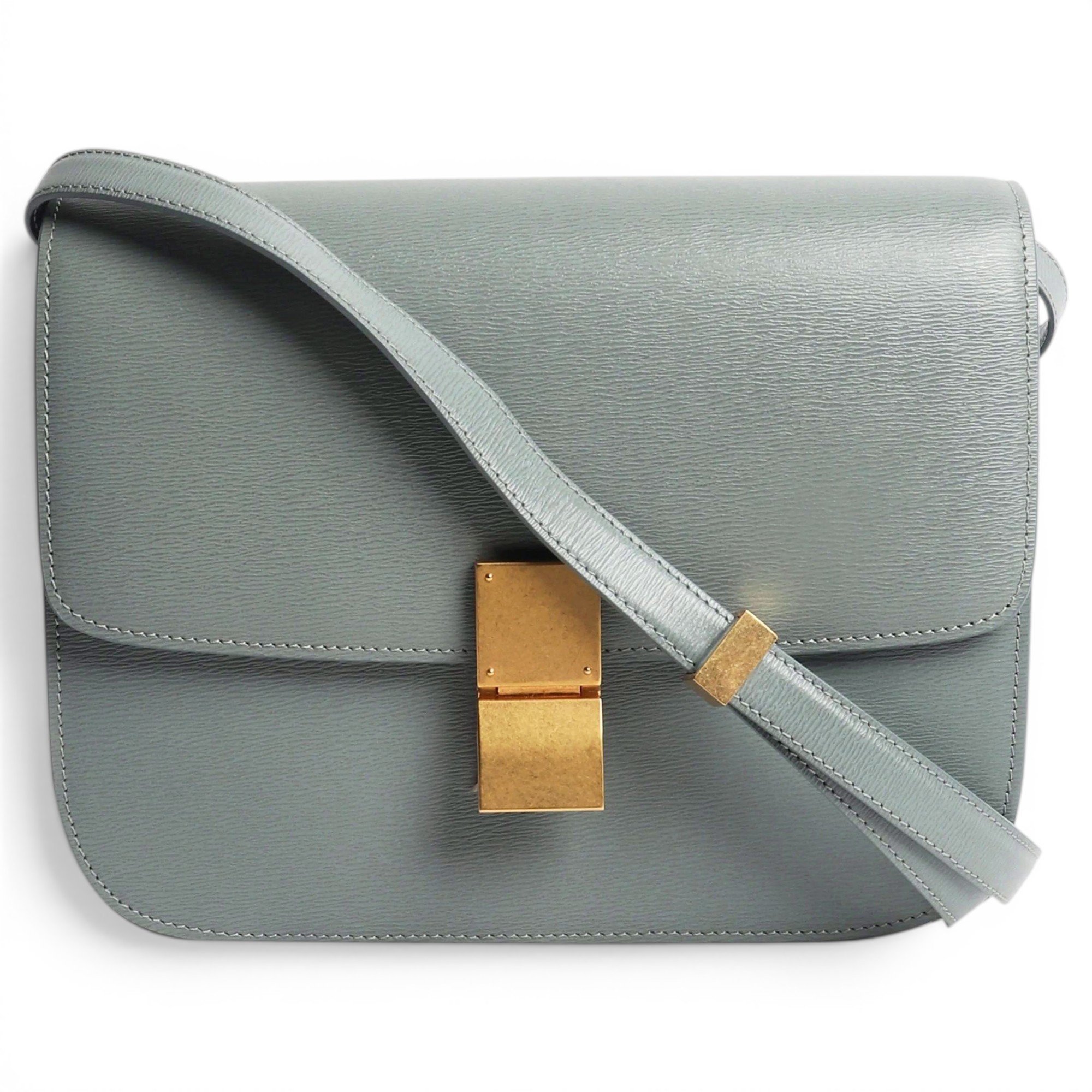 C bag leather crossbody bag