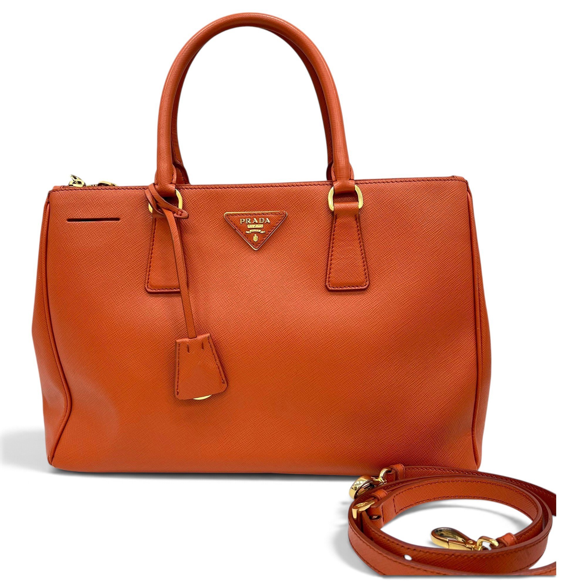 Galleria leather handbag