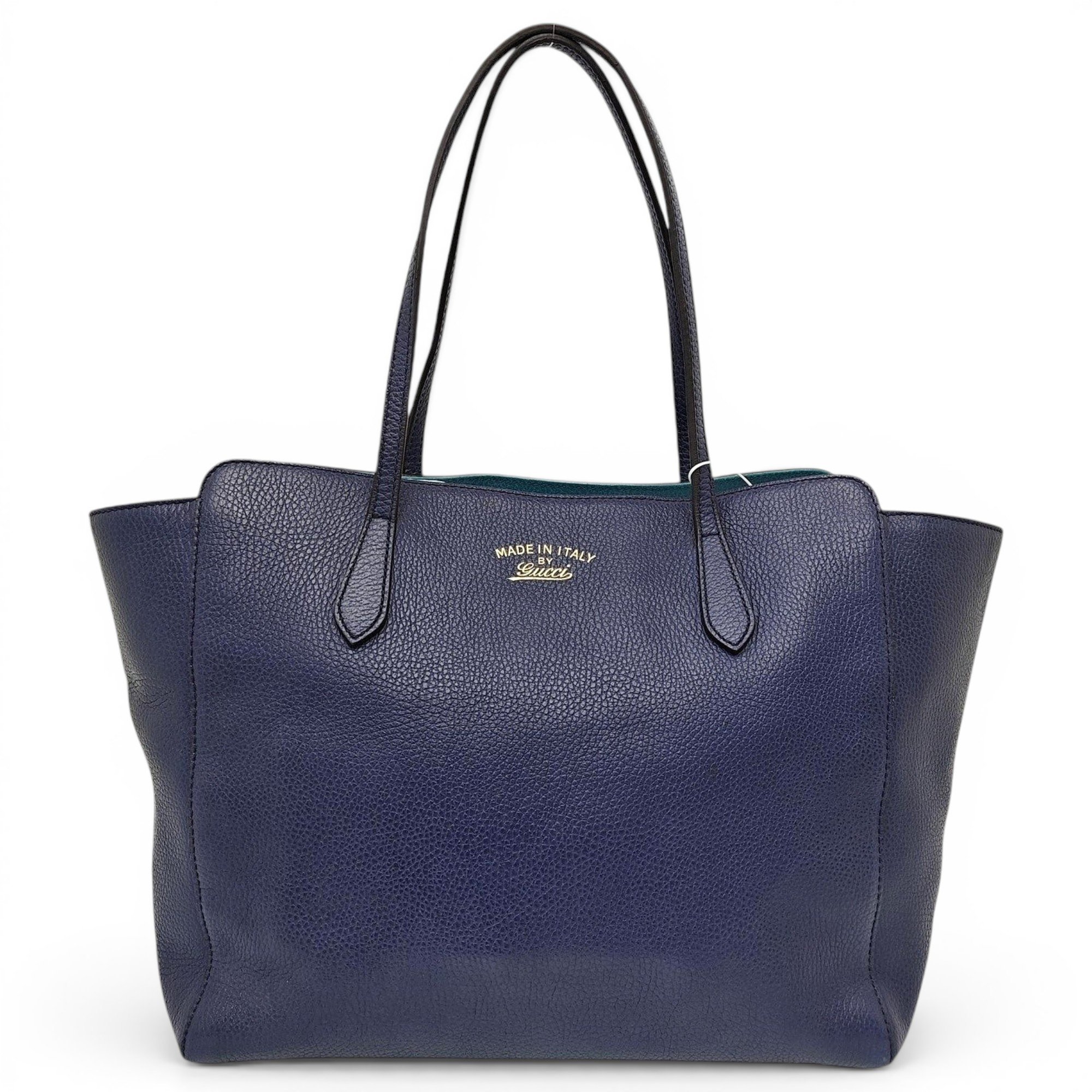 Swing leather handbag