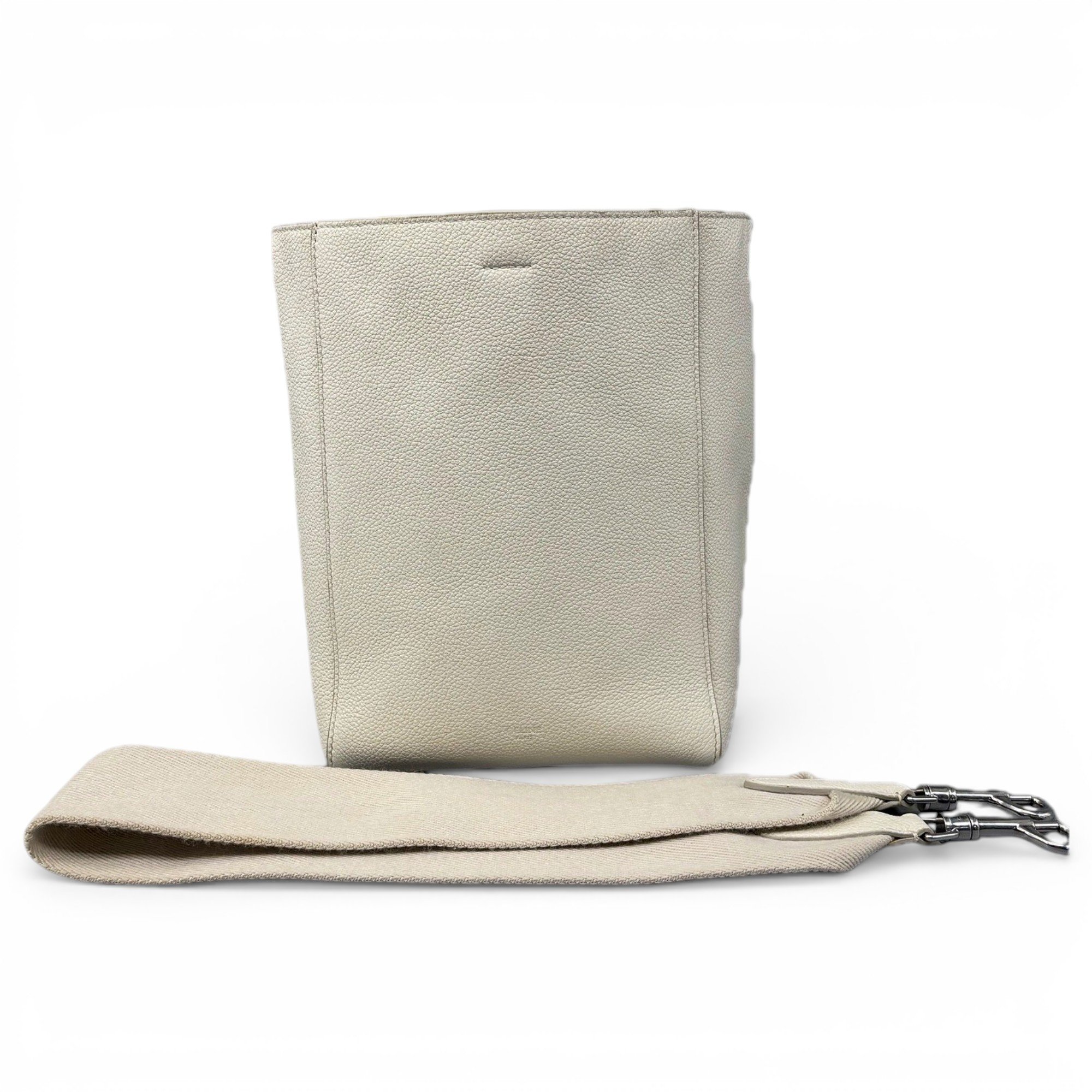 Seau Sangle leather handbag