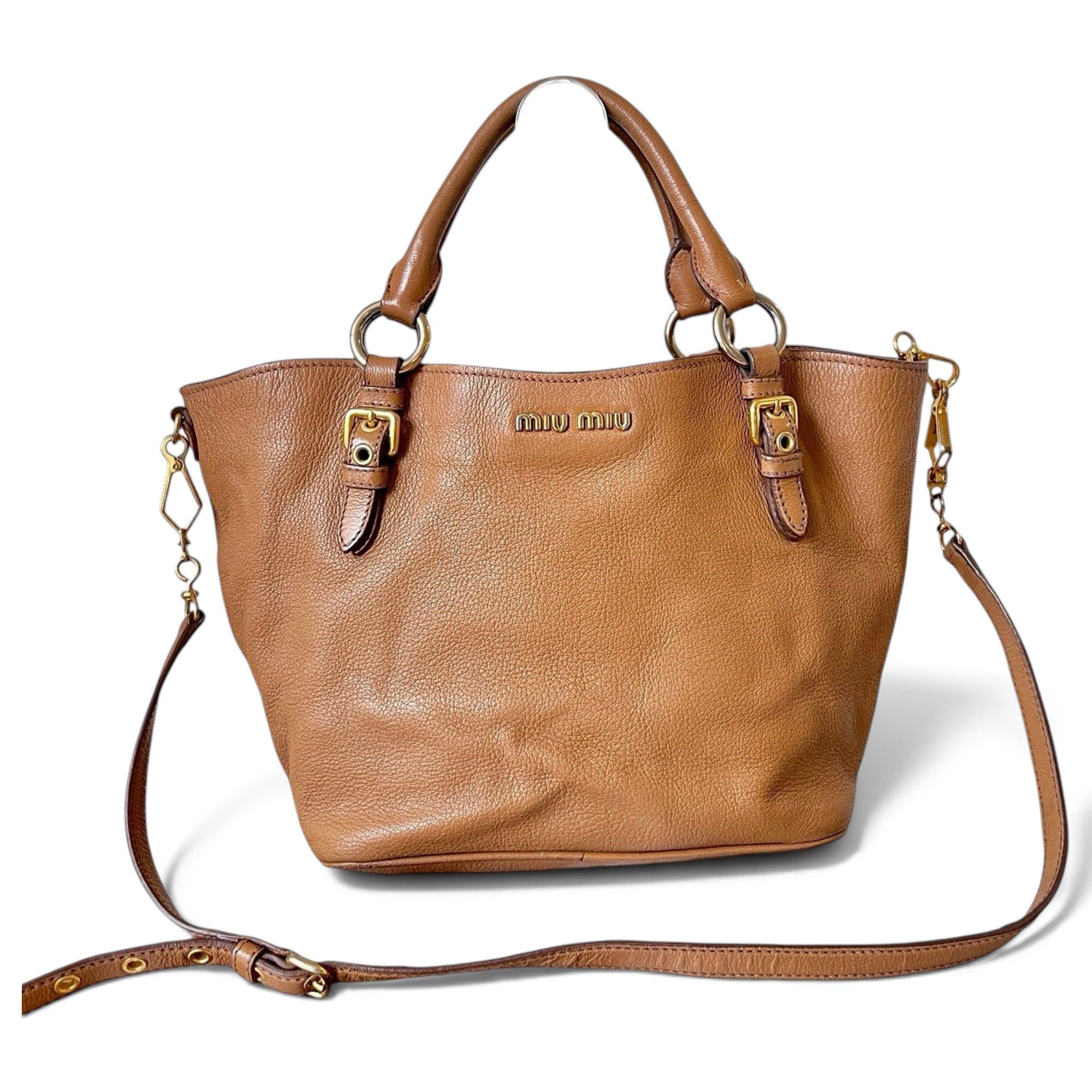 Vitello leather handbag