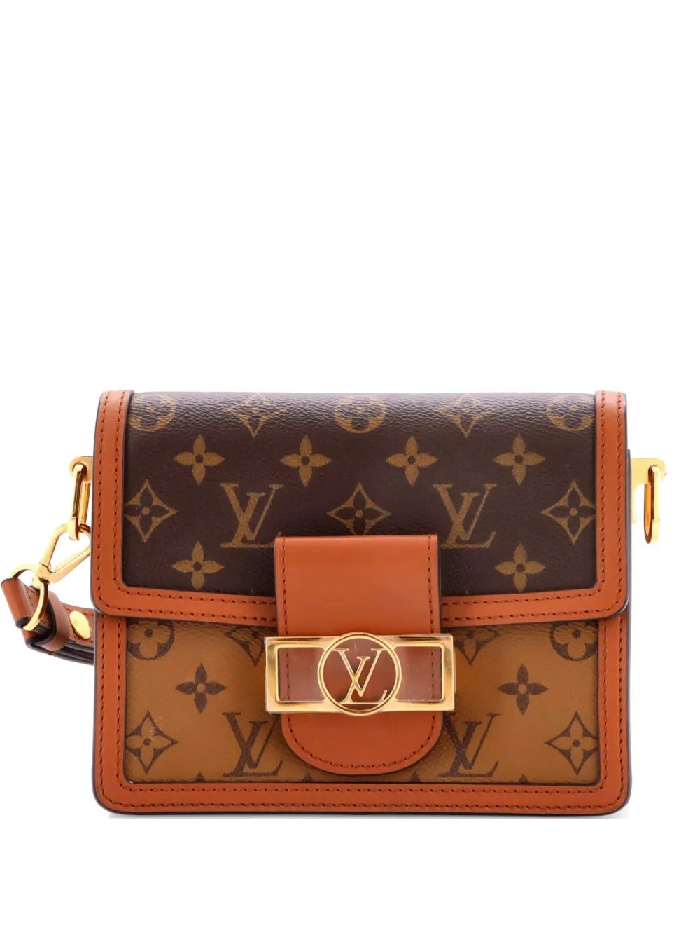 Dauphine Shoulder Bag Reverse Monogram Canvas Mini crossbody bag