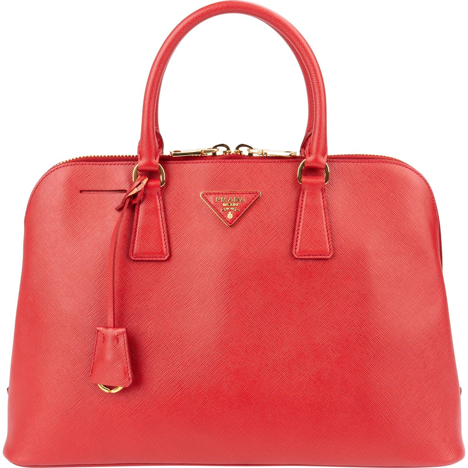 Promenade leather handbag