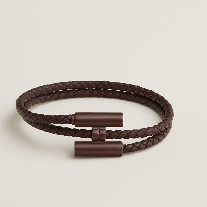 Havane Tournis Tresse So Brown Bracelet