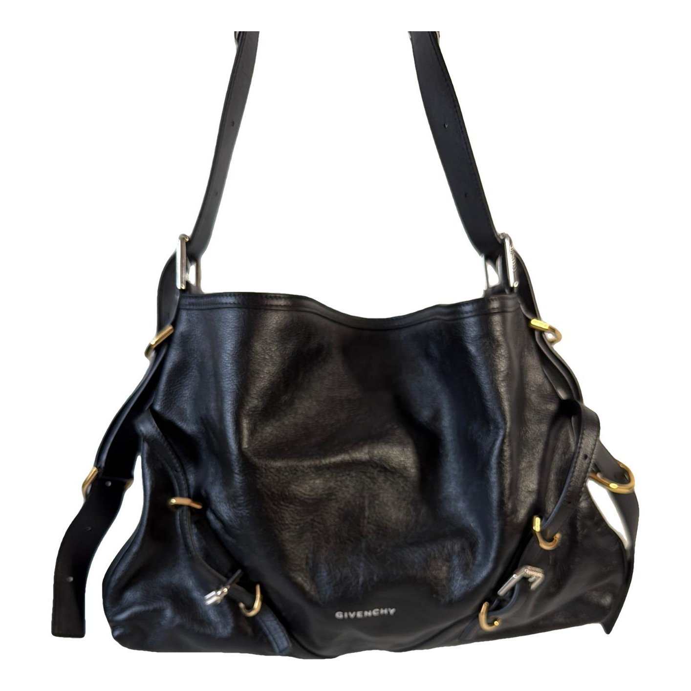 Voyou leather handbag