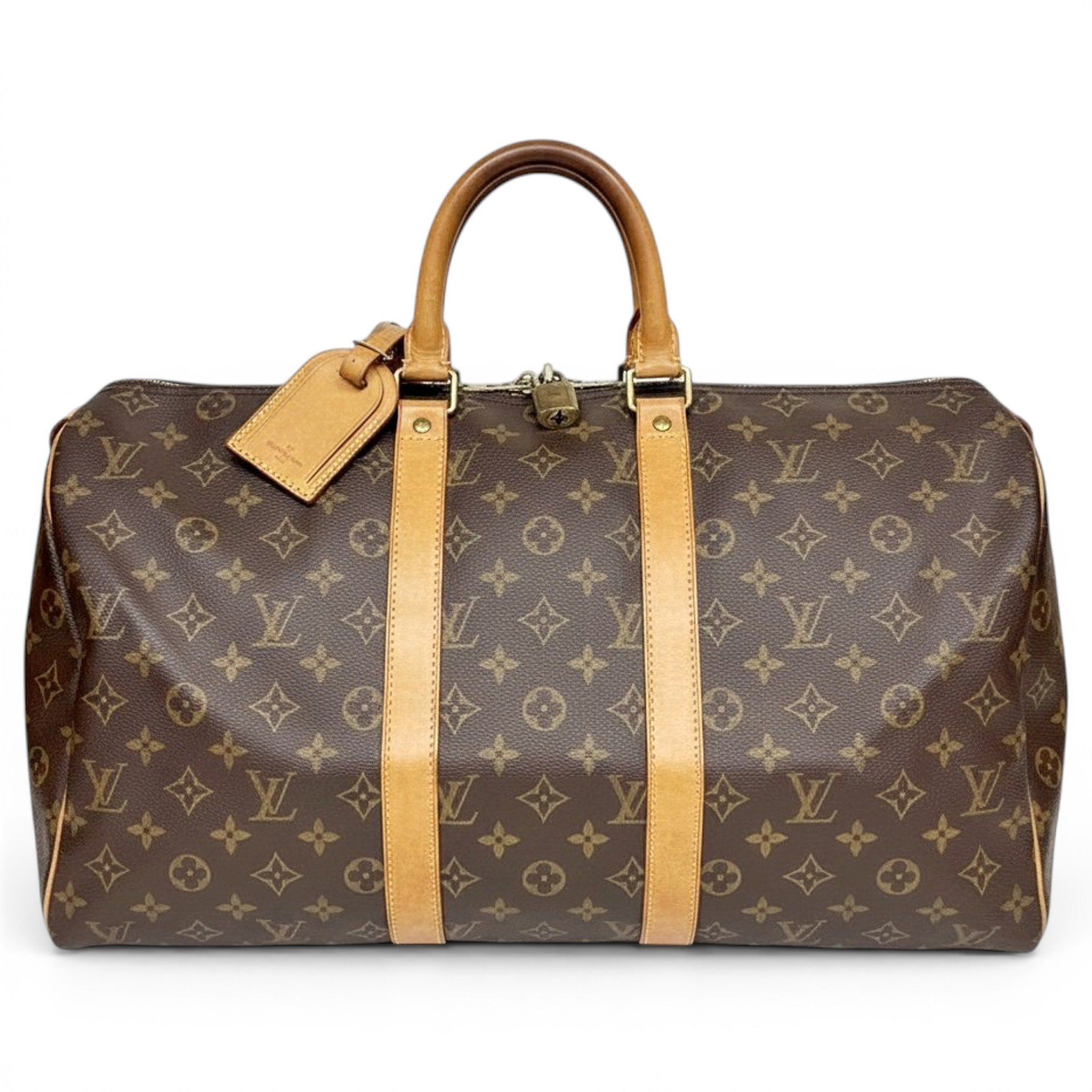 Keepall leather 24h bag