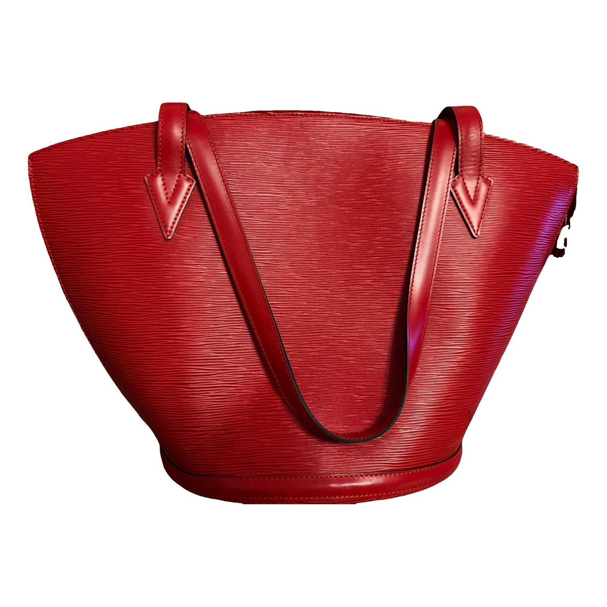 Saint Jacques patent leather tote