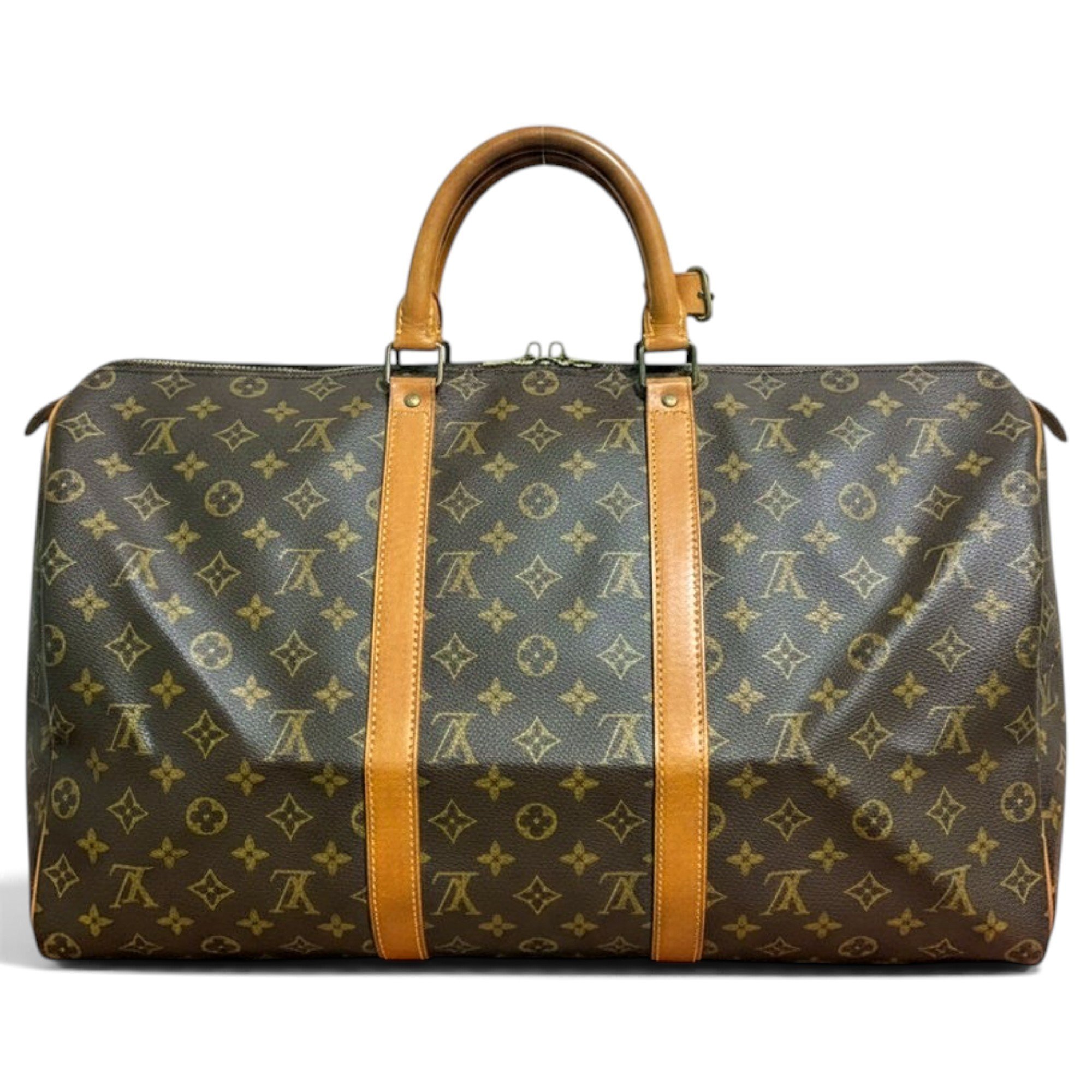 Keepall leather 24h bag