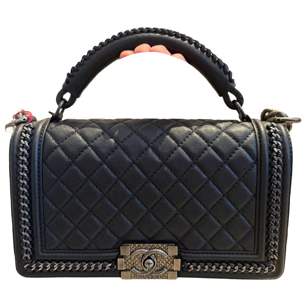 Boy leather handbag