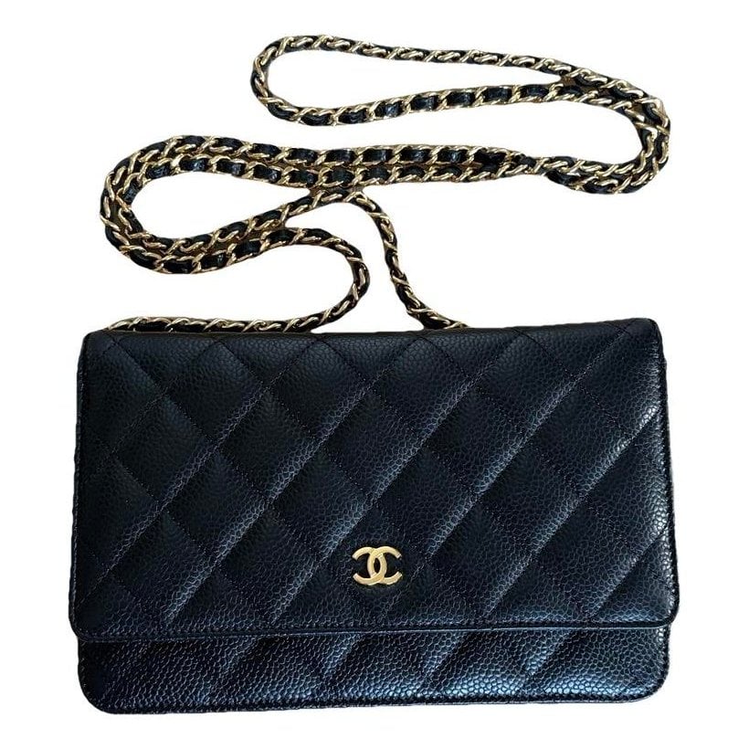 Wallet On Chain Timeless/Classique leather crossbody bag
