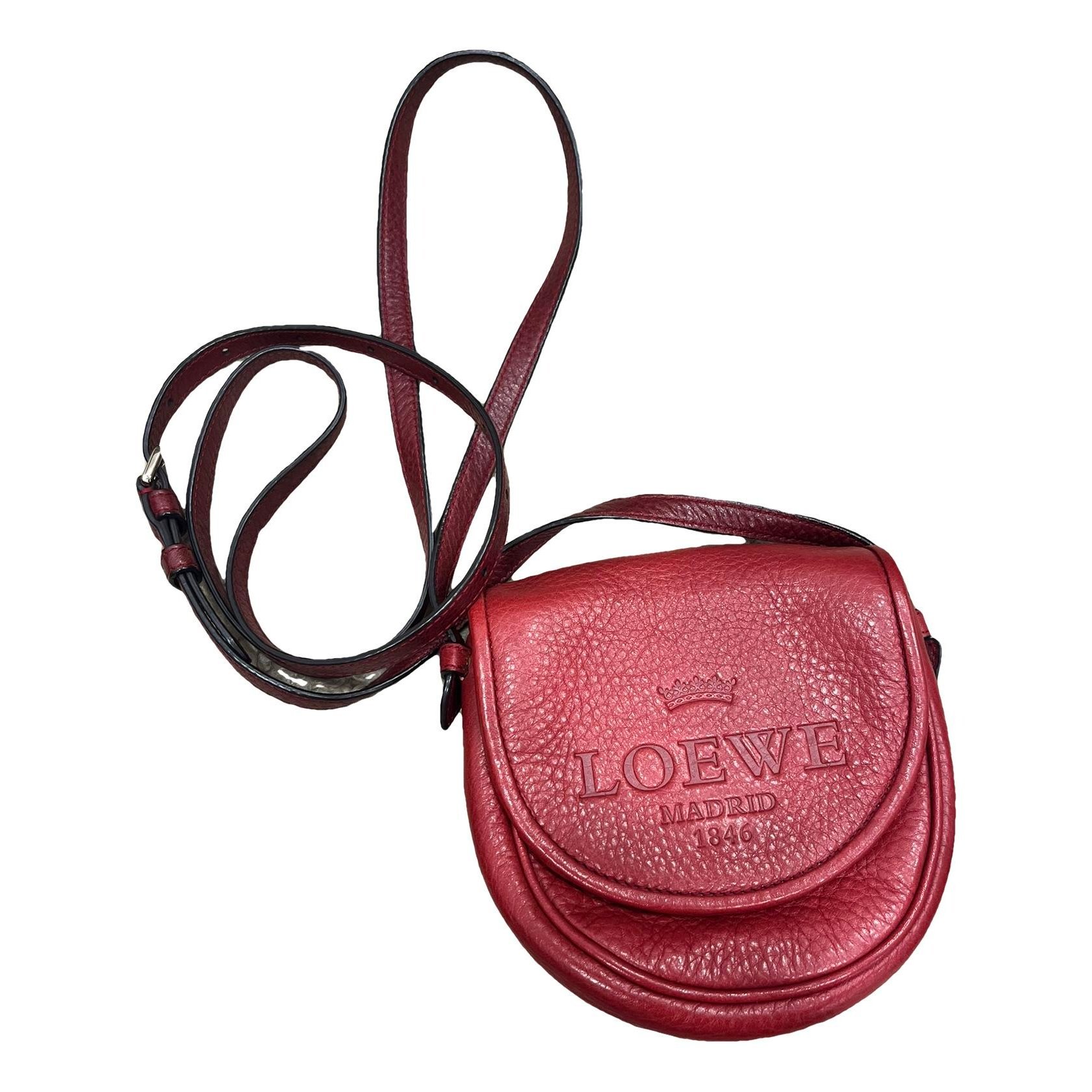 Loewe Leather clutch bag