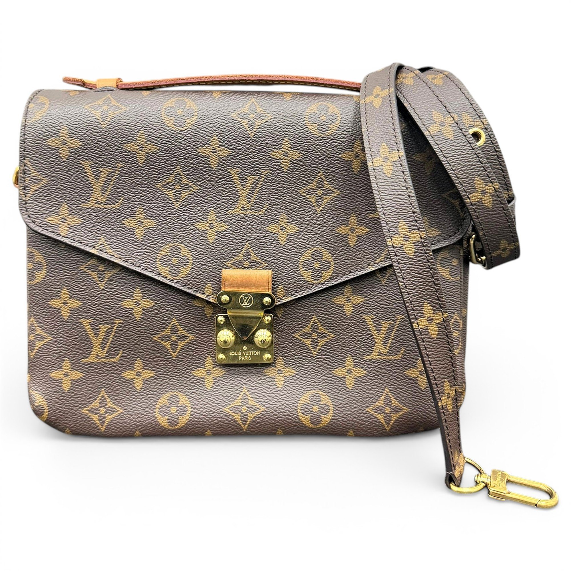Metis leather handbag