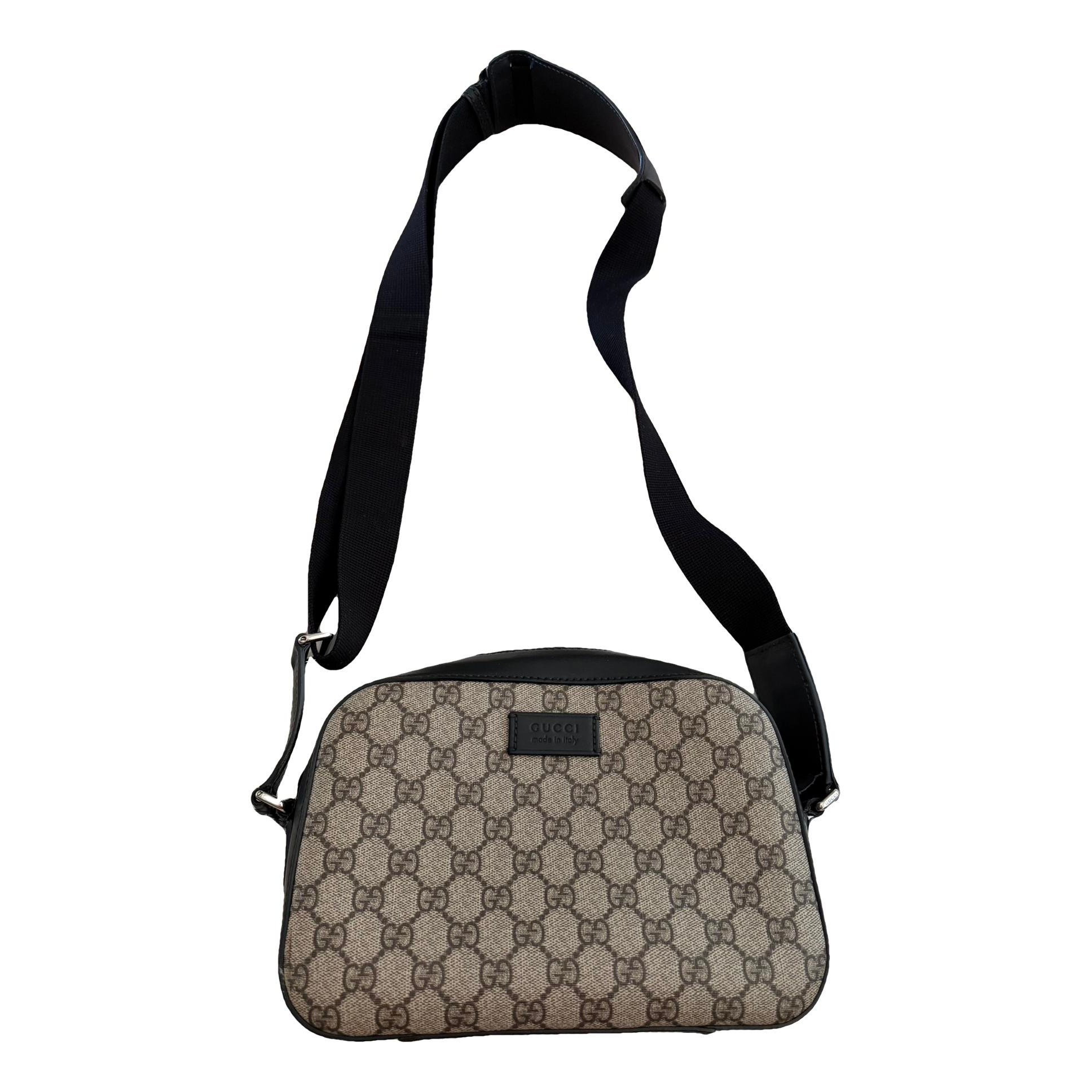 Ophidia GG Supreme leather crossbody bag
