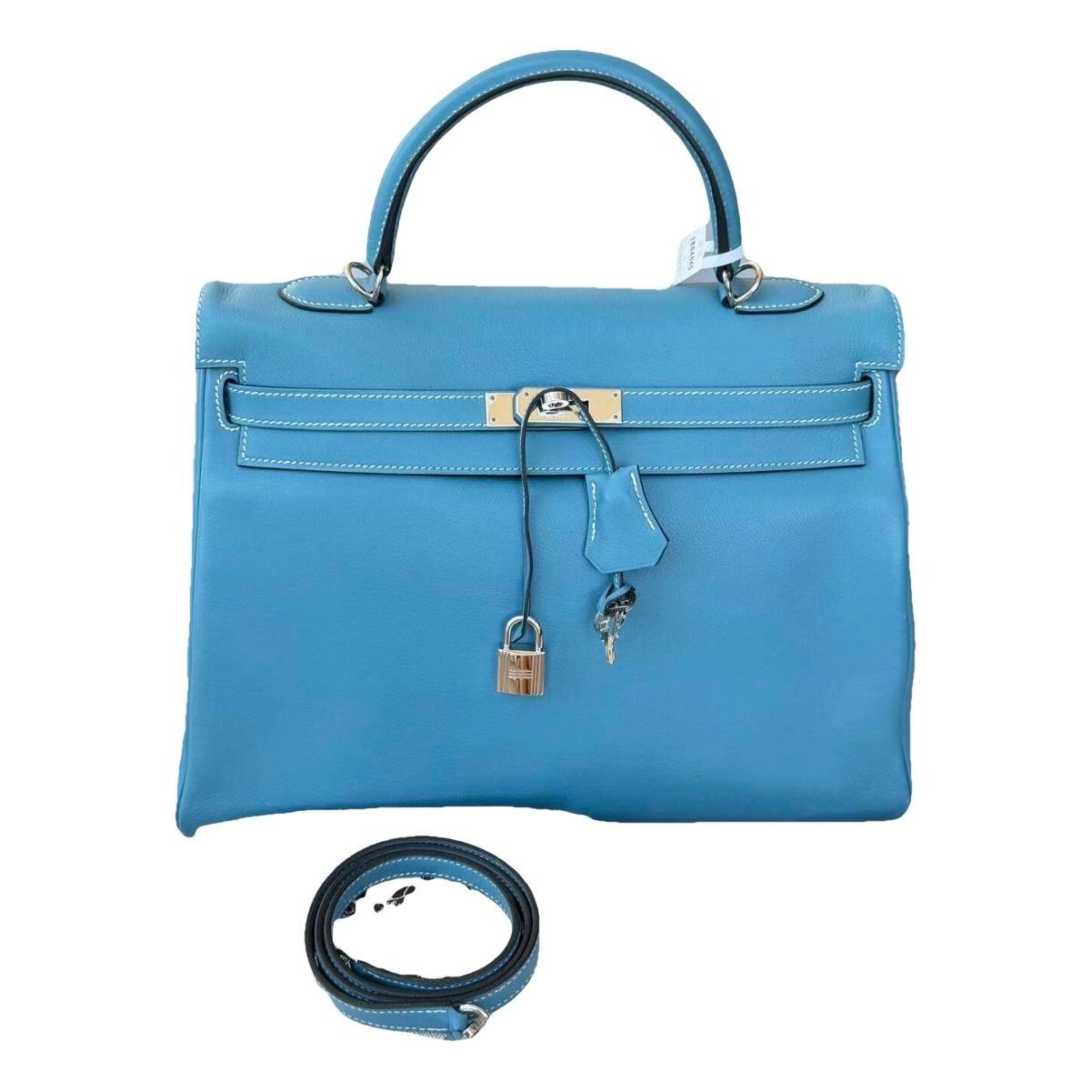 Kelly 35 leather handbag
