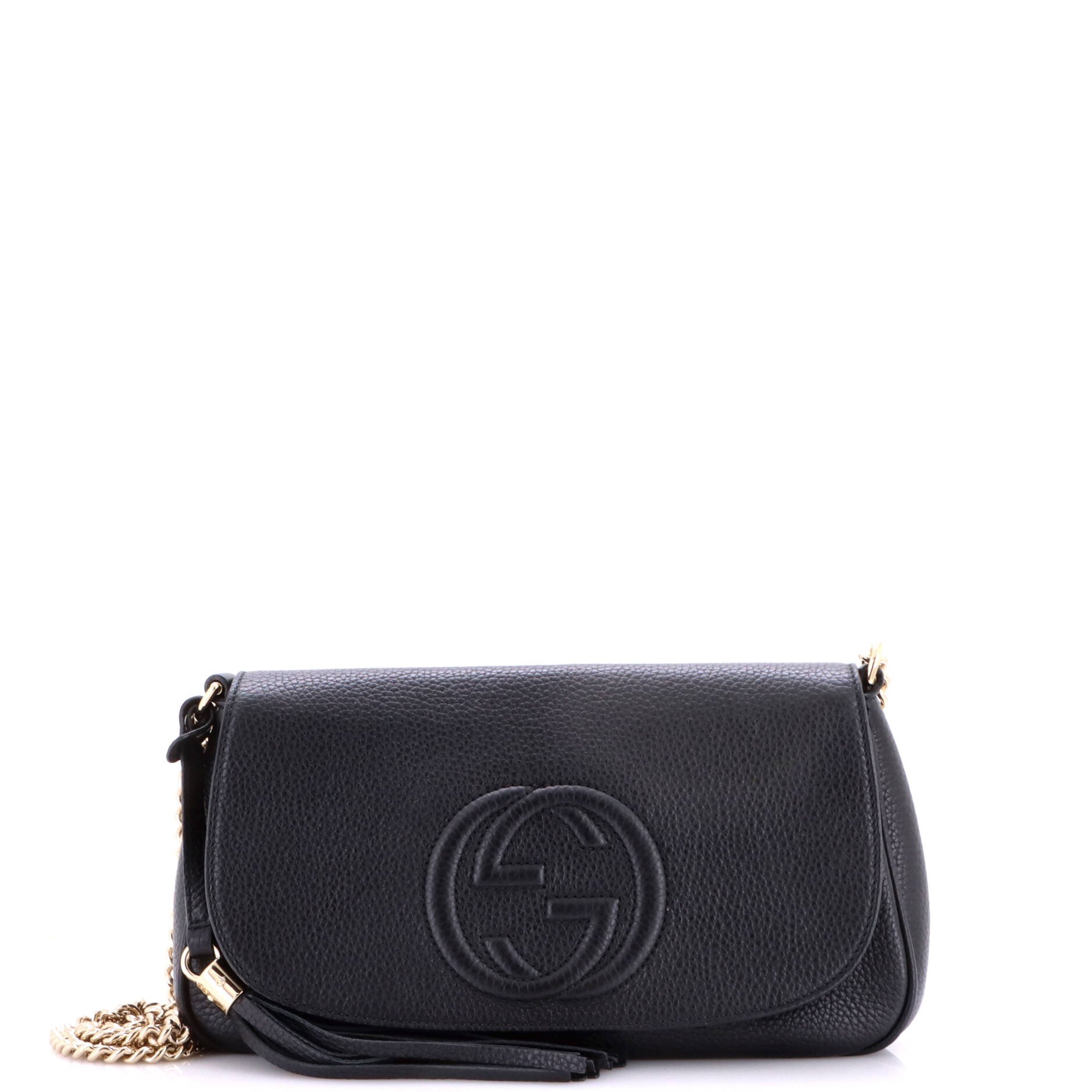 Soho Chain Crossbody Bag Leather Medium