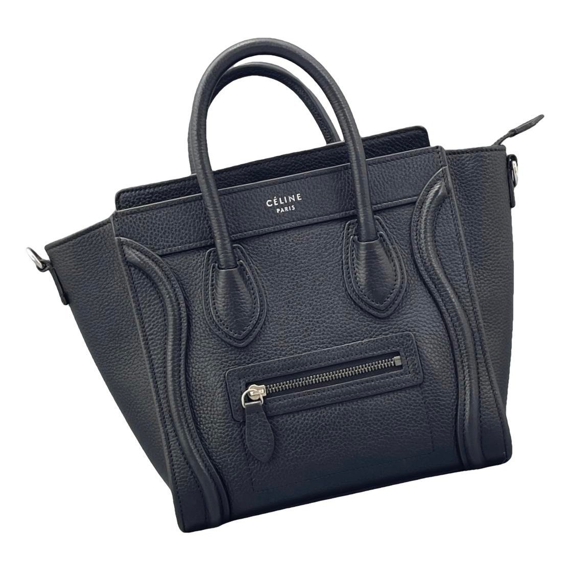 Luggage leather handbag