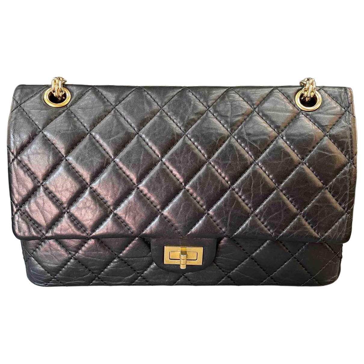 2.55 leather tote
