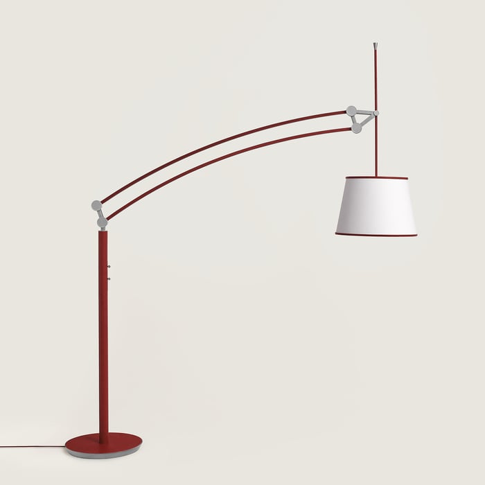 Rouge H Pantographe Arc Floor Lamp