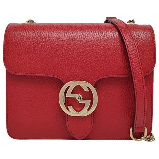 Leather crossbody bag
