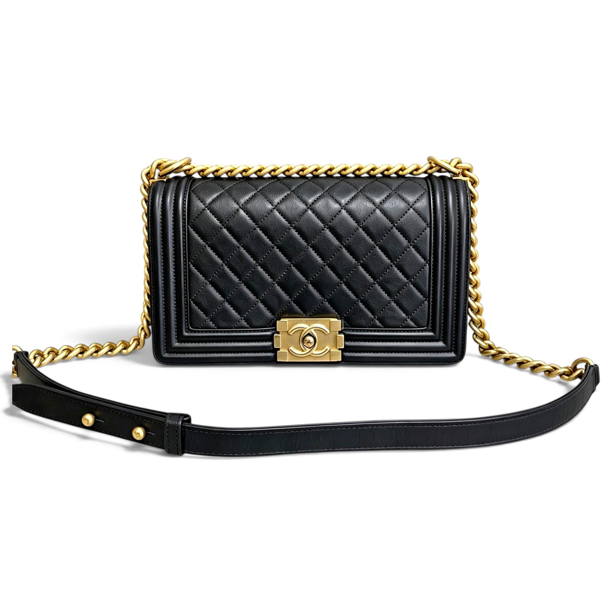 Boy leather handbag