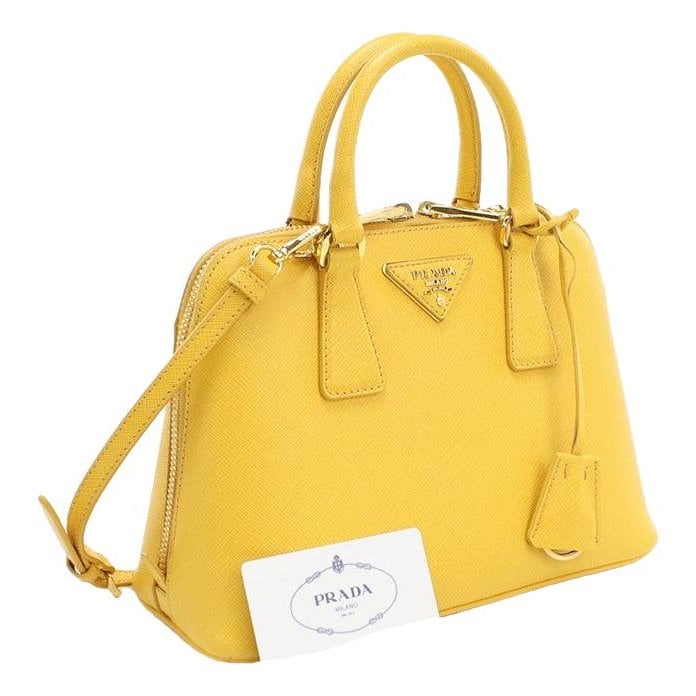 Galleria leather handbag