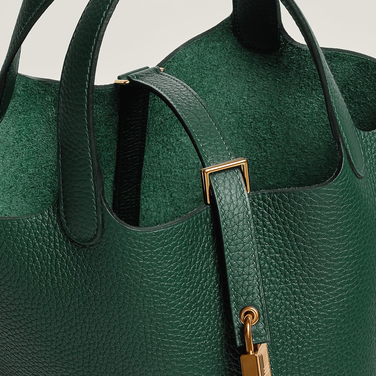 Vert Moyen Picotin Lock 18 Bag