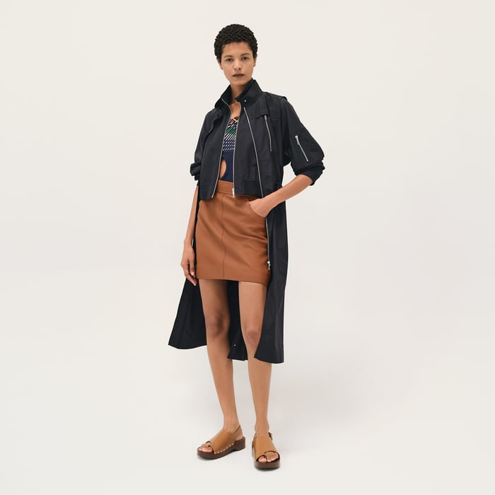 Bleu Noir Twinset Coat