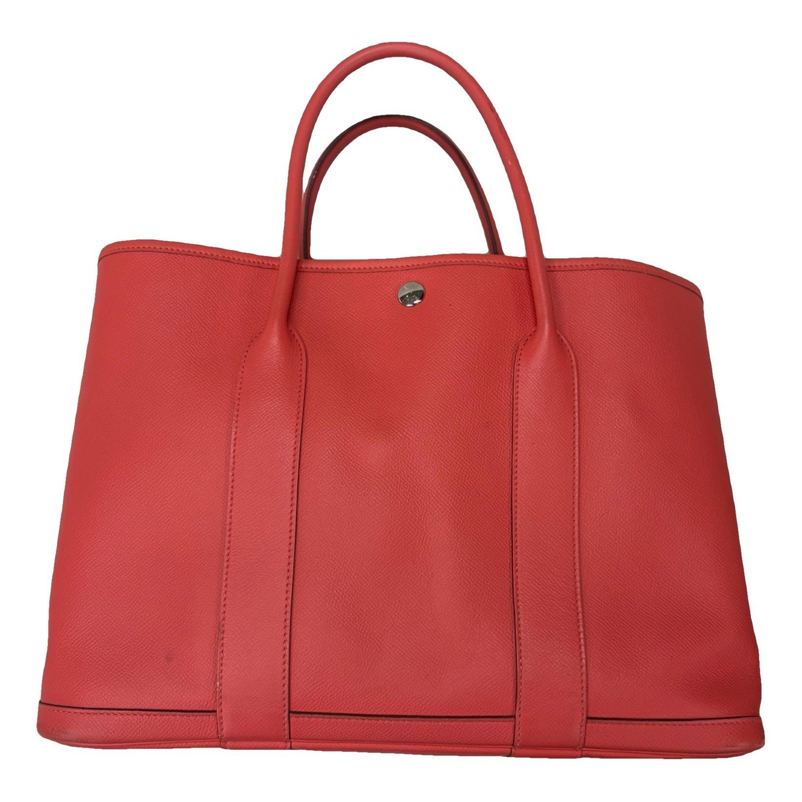 Garden Party leather tote