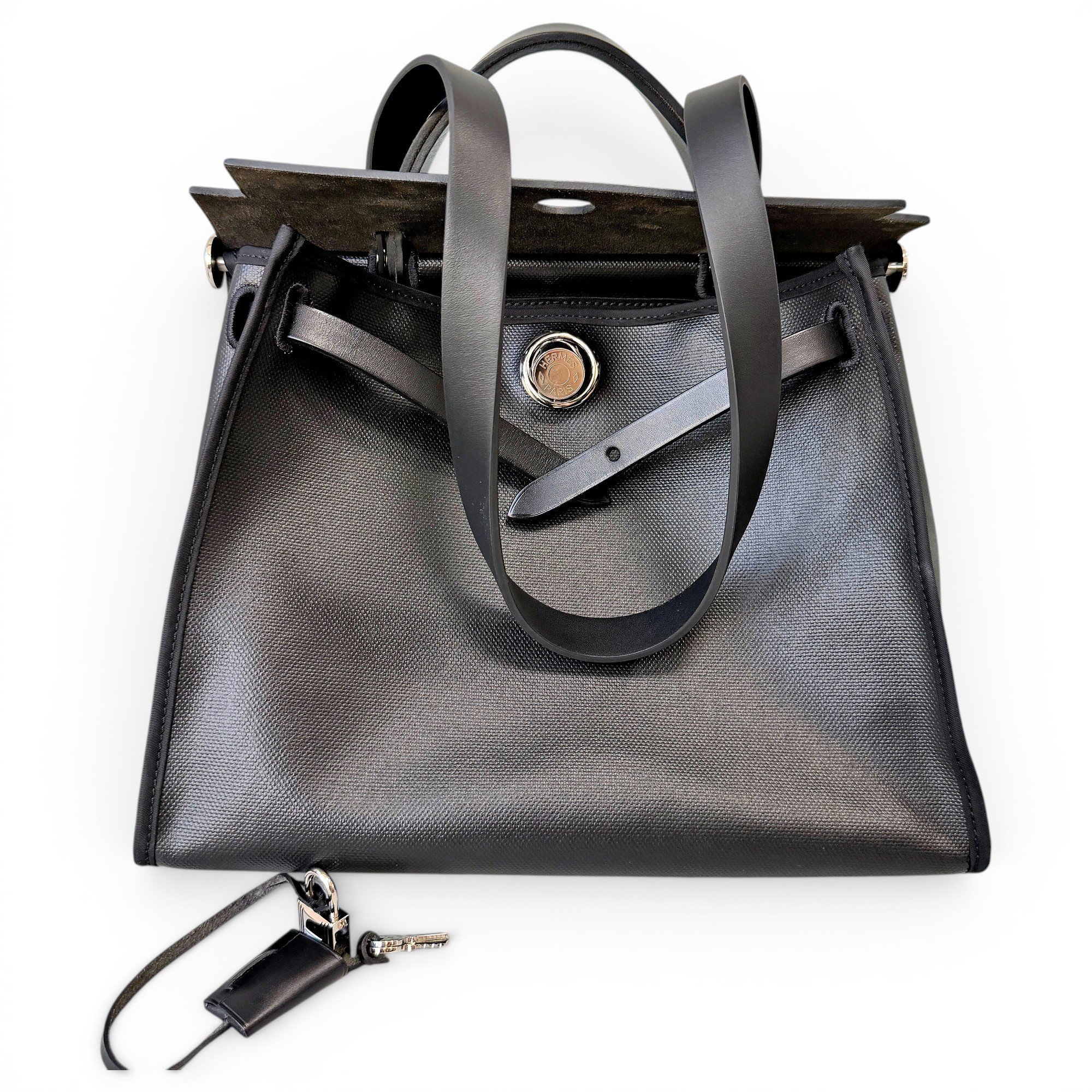 Herbag leather handbag