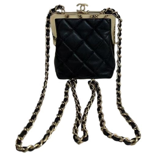 Leather mini bag