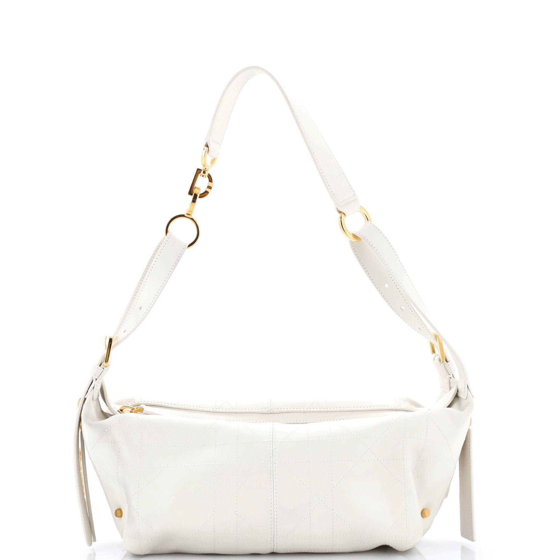 D-Journey Bag Macrocannage Quilt Calfskin Small