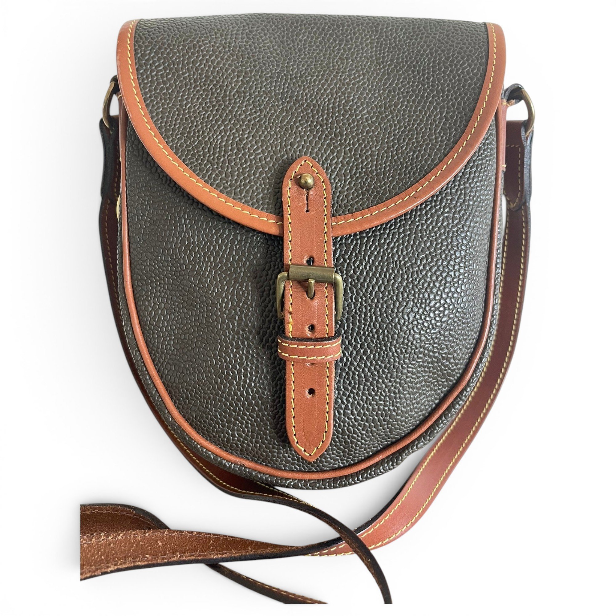 Leather crossbody bag