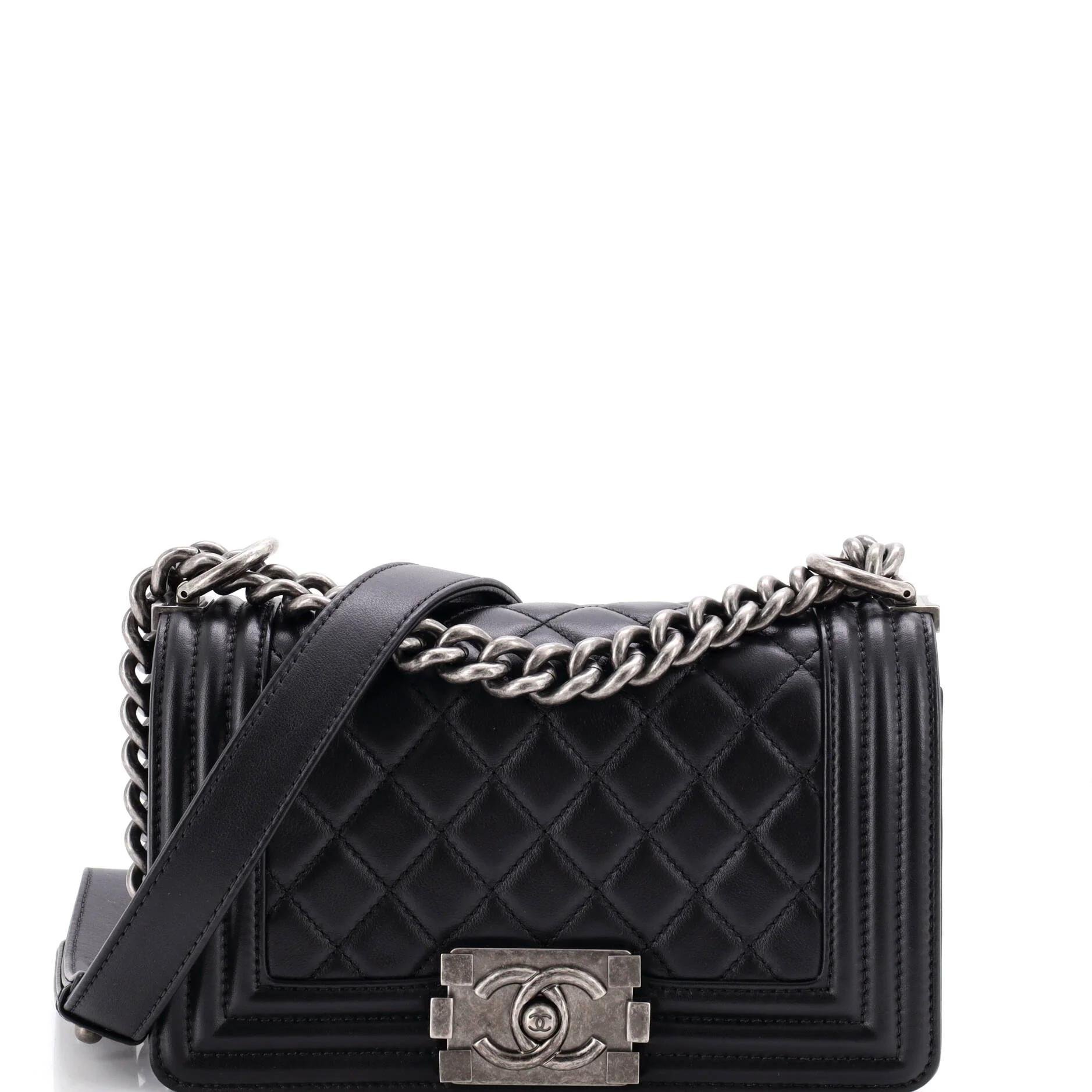 Boy leather crossbody bag