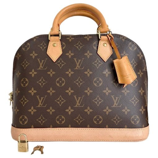 Alma leather handbag